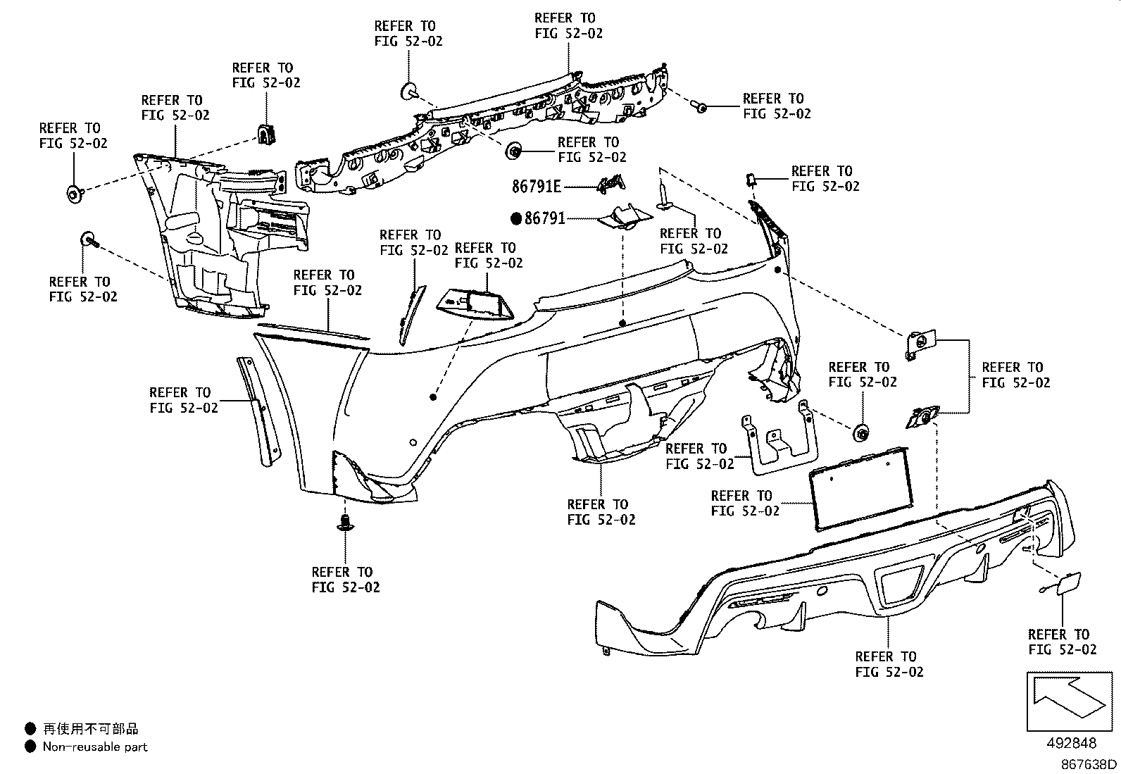 Toyota 86790-WAA06 CAMERA ASSY, TELEVISION