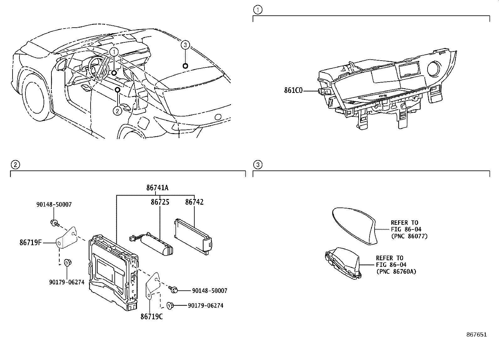 86740-48210 TRANSCEIVER ASSY, TELEPHONE product image