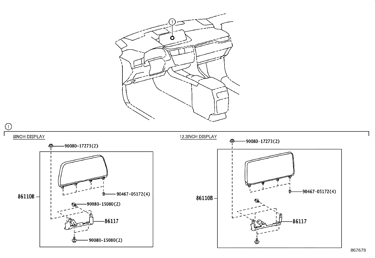 86271-0E030 DISC, DISC PLAYER product image
