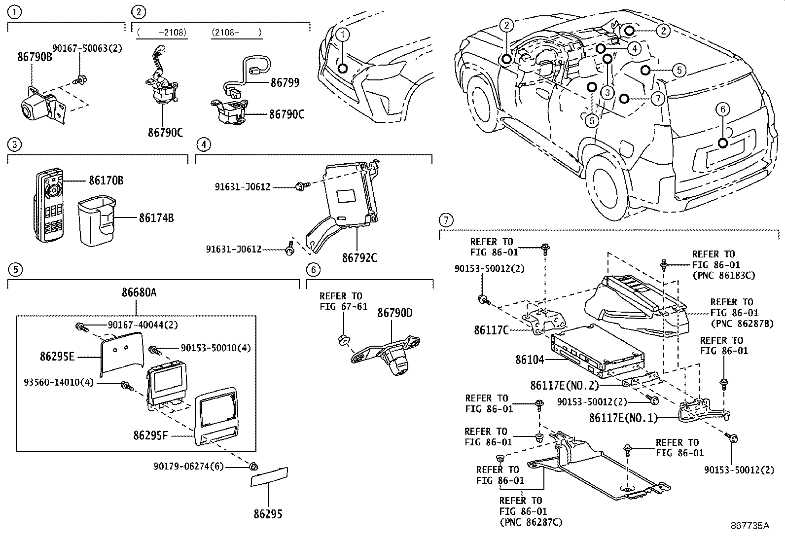 Thumbnail 3 for 86295-48080-E0