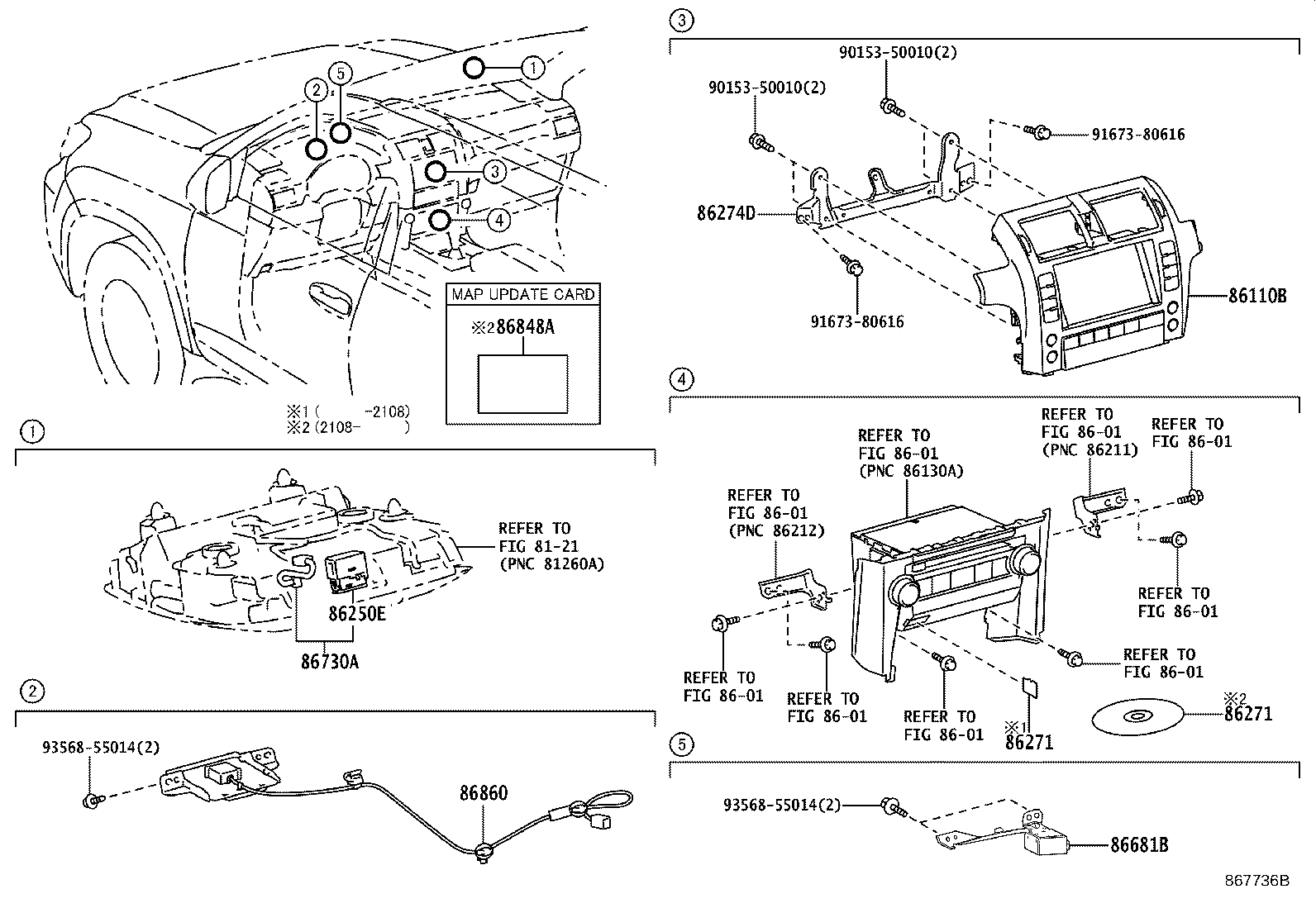 86110-60360 MULTI-DISPLAY ASSY product image