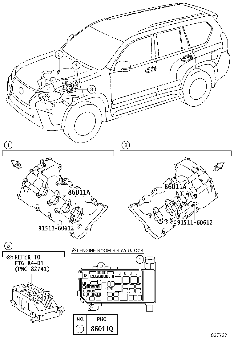 86140-60050 RECEIVER ASSY, MULTI-MEDIA MODULE product image