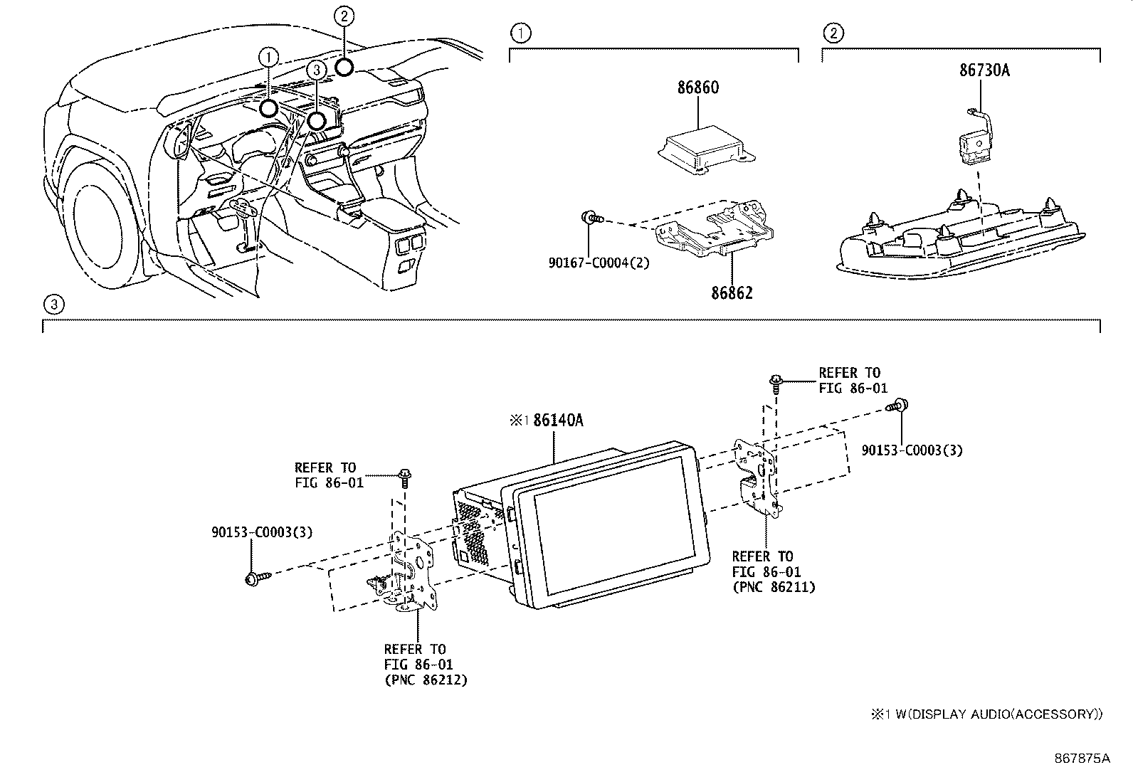 86140-YY120 RECEIVER ASSY, RADIO & DISPLAY product image