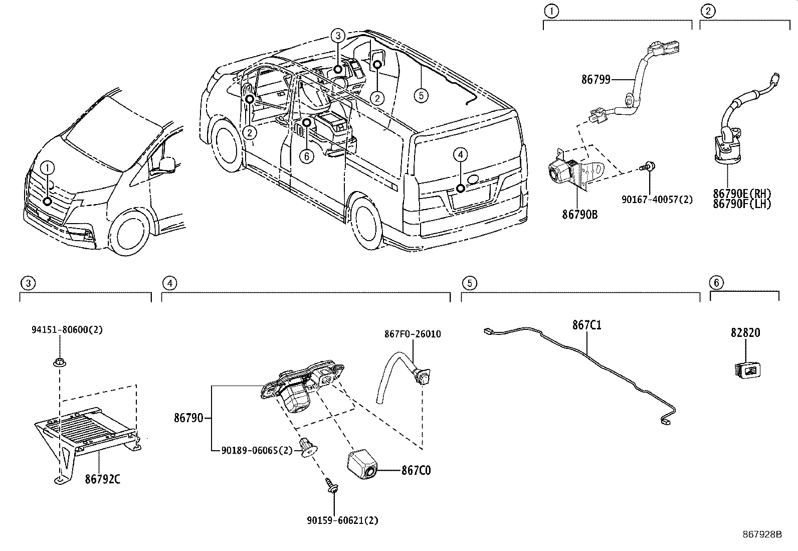 86792-V3030 COMPUTER, PARKING ASSIST product image