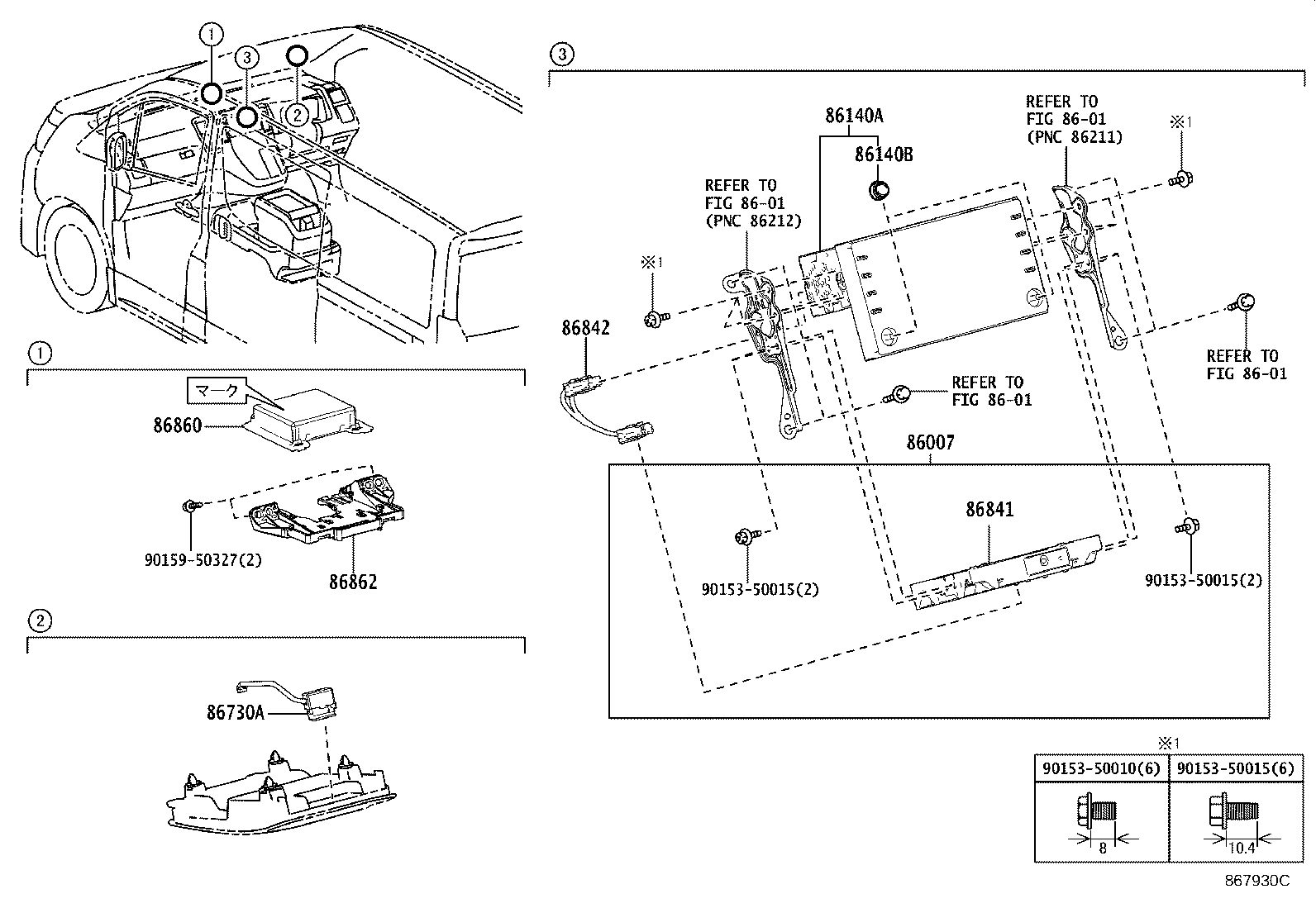 86140-26270 RECEIVER ASSY, RADIO & DISPLAY product image