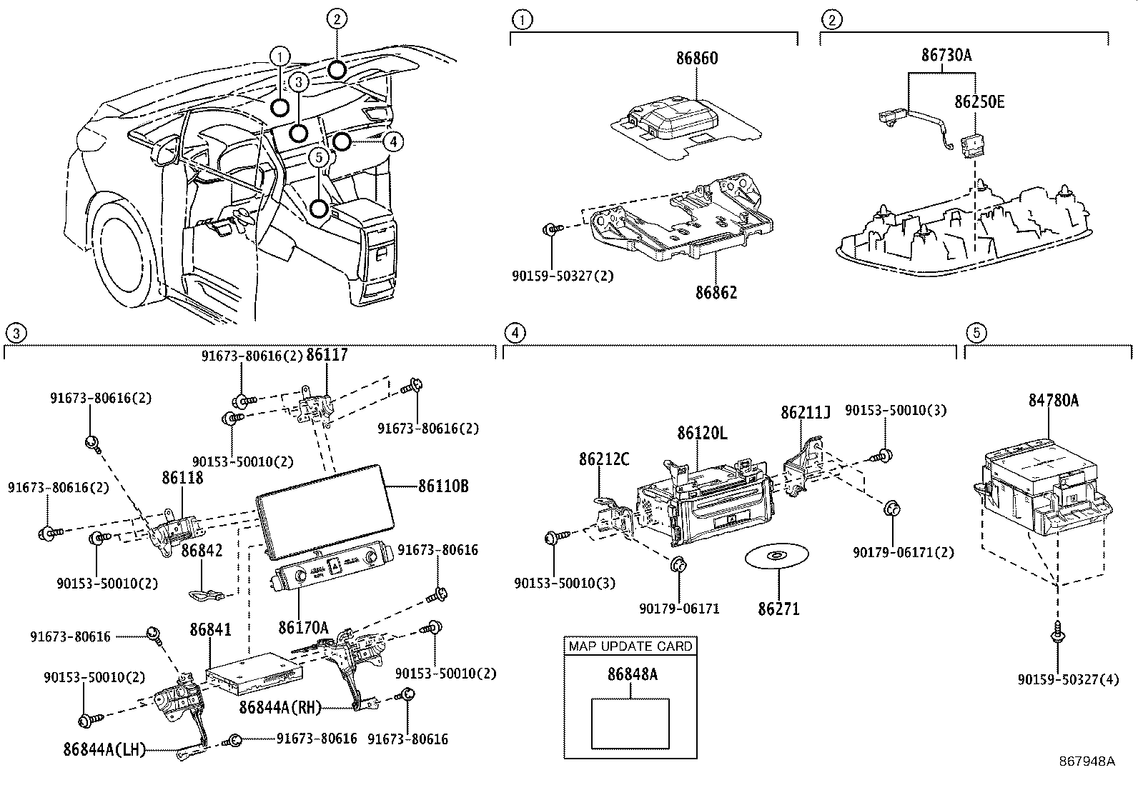 86110-58010 MULTI-DISPLAY ASSY product image