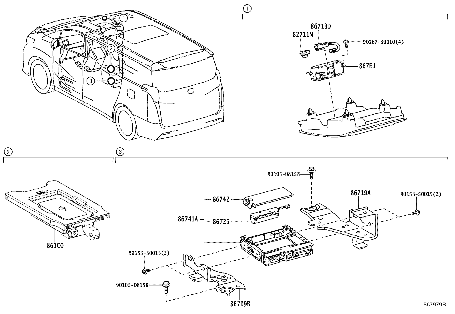 86740-58100 TRANSCEIVER, TELEMATICS product image