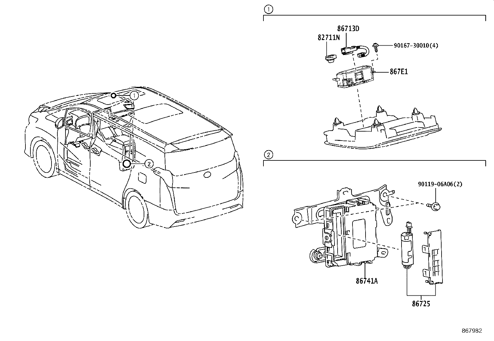 86740-58050 TRANSCEIVER, TELEMATICS product image