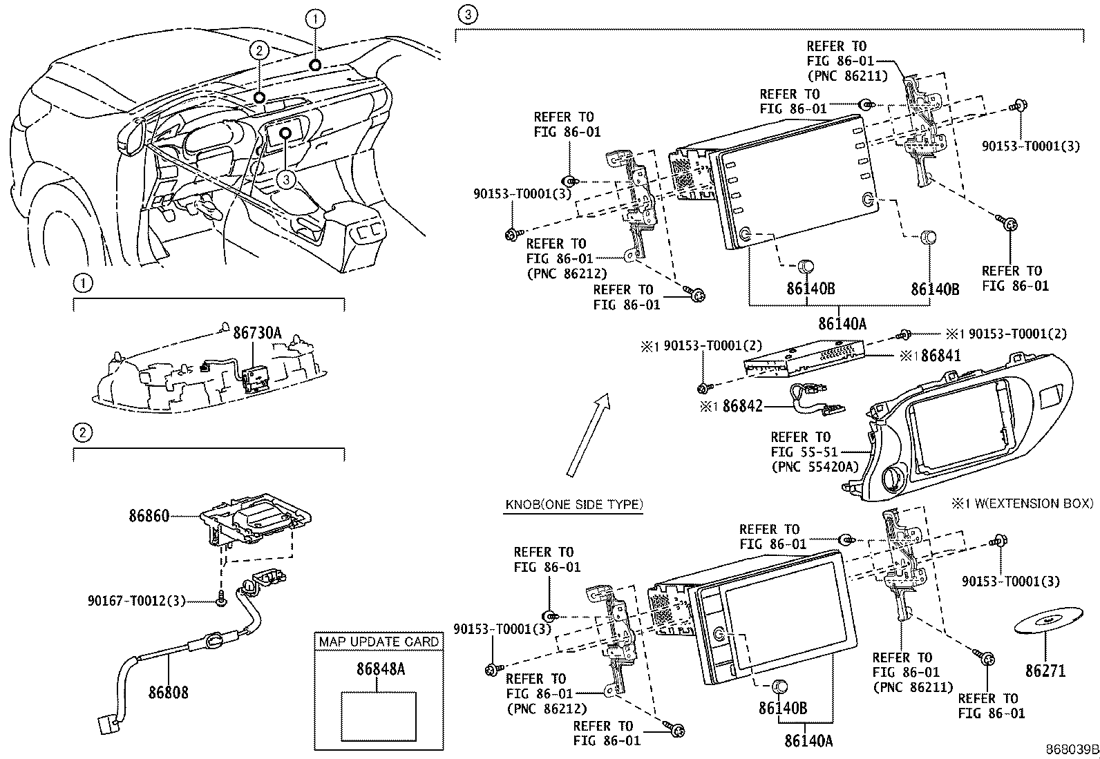 Toyota 86807-11034 DISC, DISC PLAYER