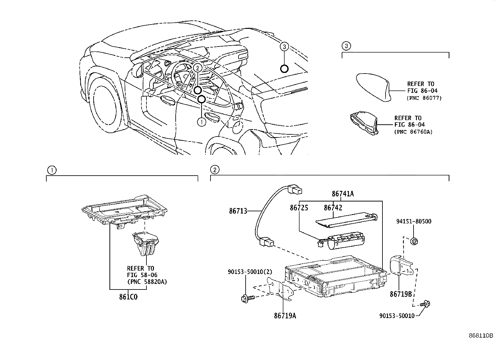 86740-42211 TRANSCEIVER, TELEMATICS product image