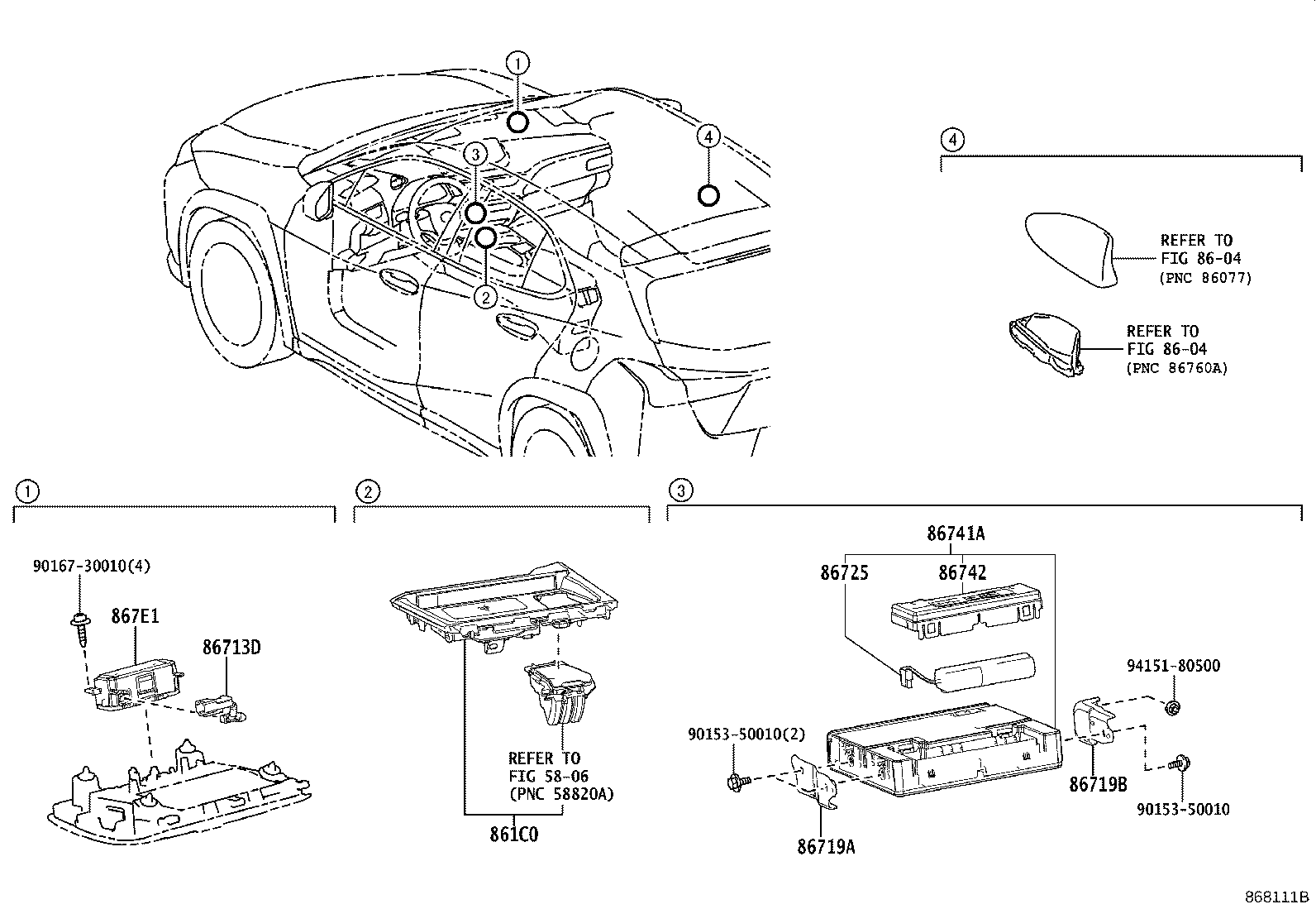 86740-42211 TRANSCEIVER, TELEMATICS product image
