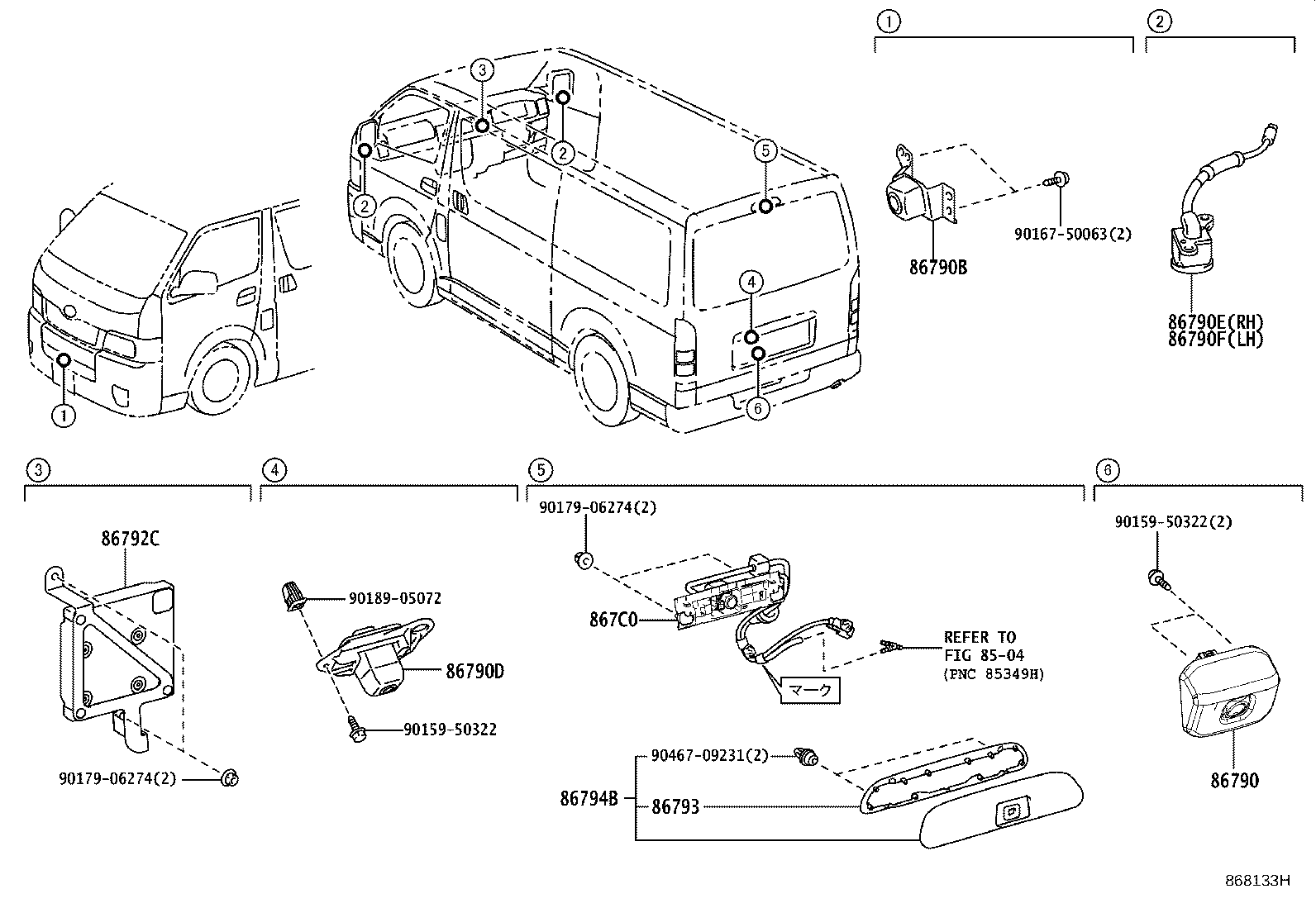 86792-26130 COMPUTER, PARKING ASSIST product image
