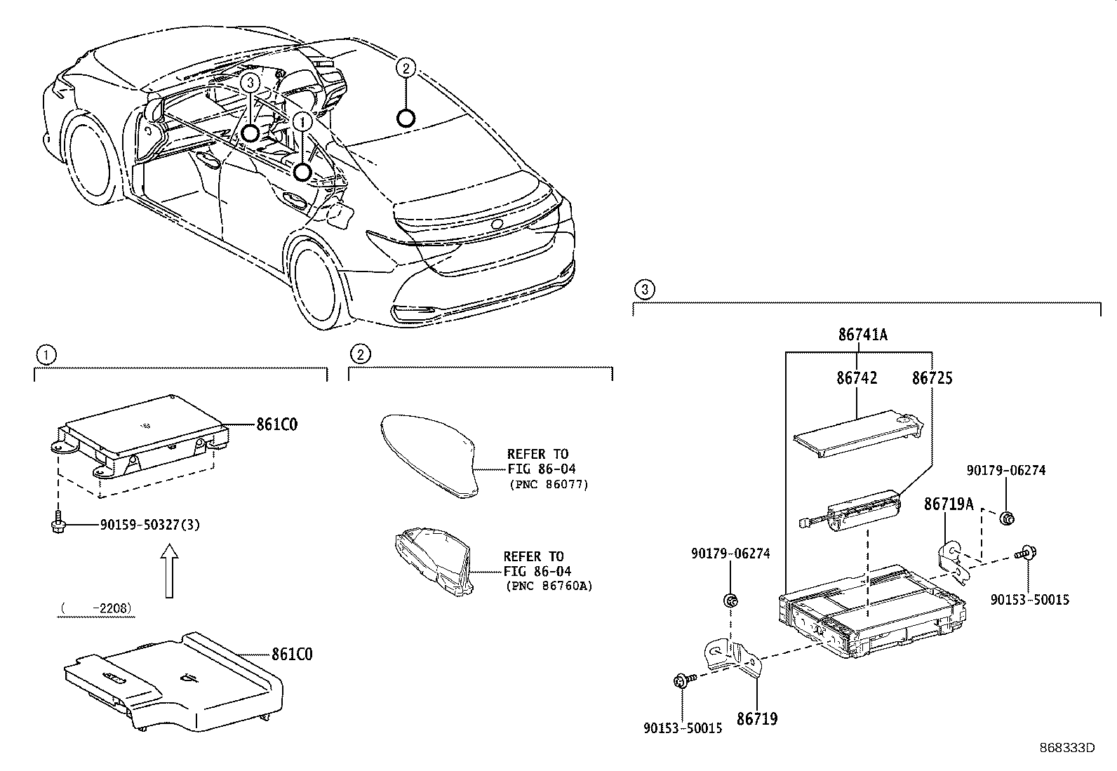 86741-11050 TRANSCEIVER, TELEMATICS product image
