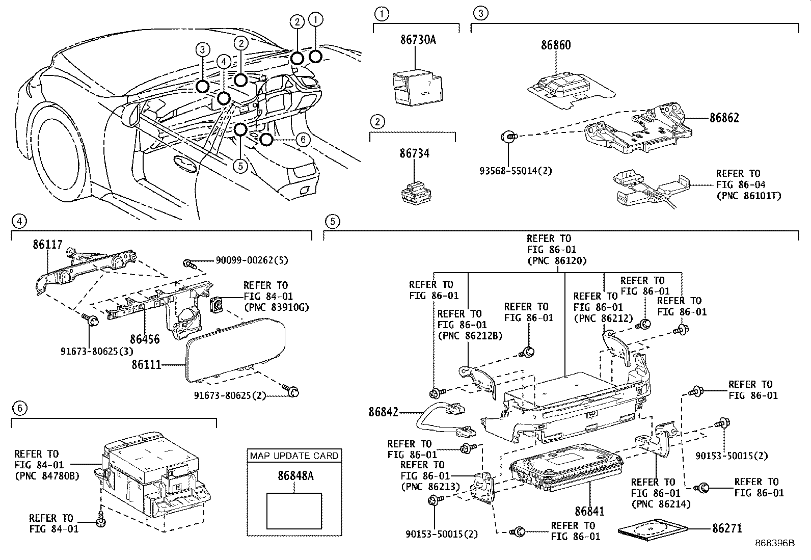 86111-50280 MULTI-DISPLAY product image