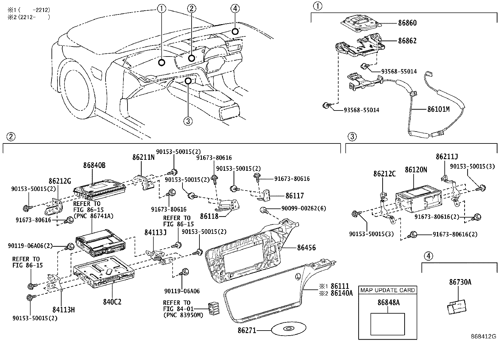 86111-62050 MULTI-DISPLAY product image