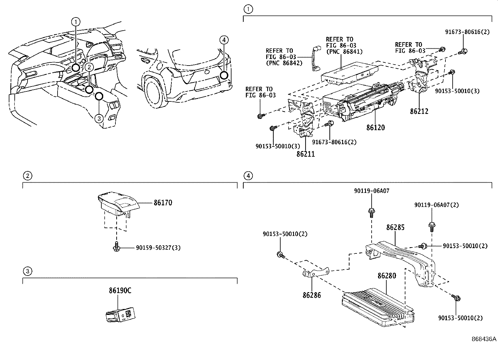 86120-76N20 RECEIVER ASSY, RADIO product image
