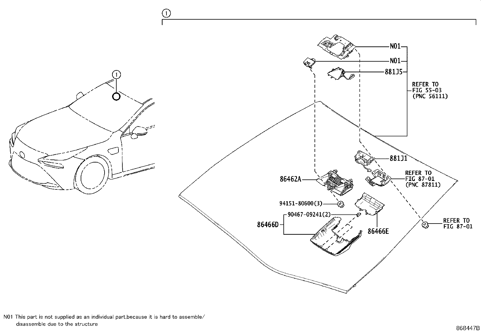 Thumbnail 2 for 86466-62050
