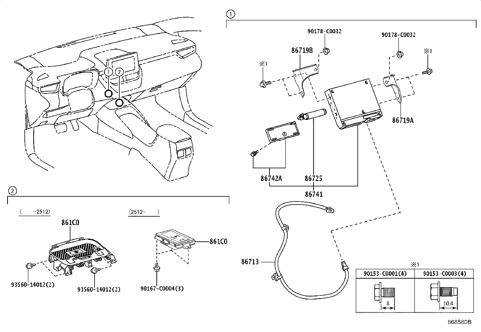 861C0-02040 CRADLE ASSY, MOBILE WIRELESS CHARGER product image
