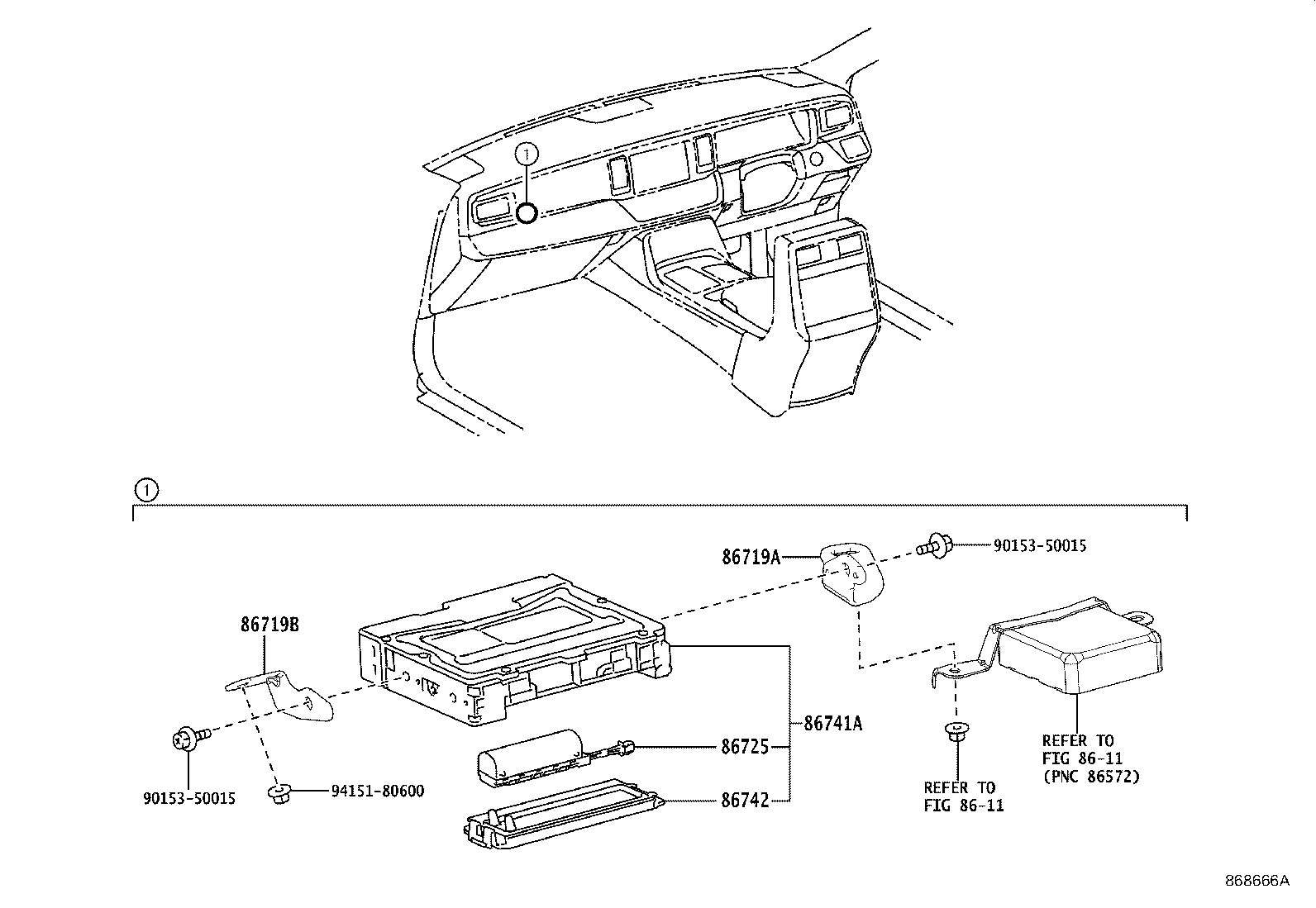 86740-40030 TRANSCEIVER, TELEMATICS product image