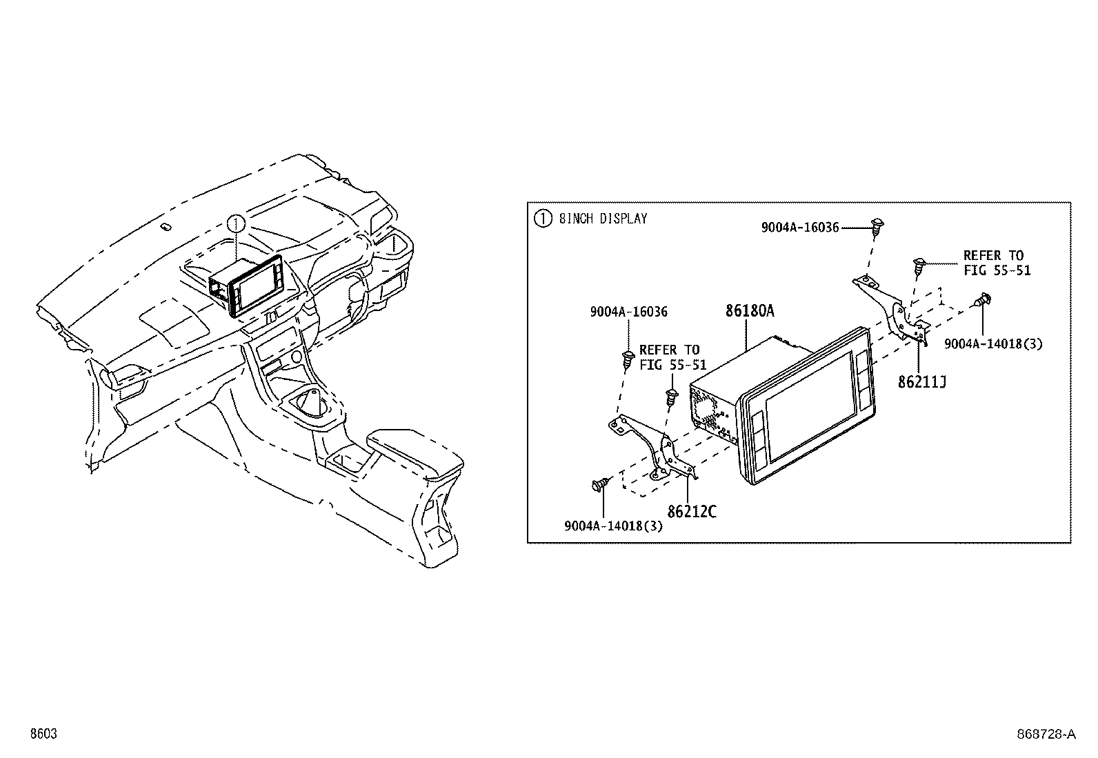 Toyota 86211-BZ400 BRACKET, RADIO RECEIVER, NO.1