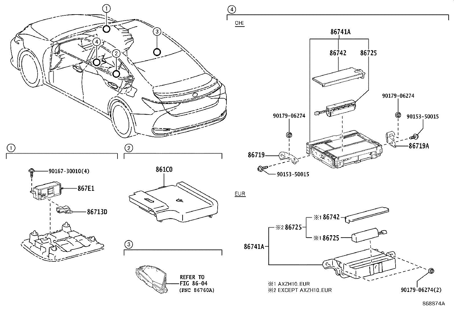 86740-33110 TRANSCEIVER, TELEMATICS product image