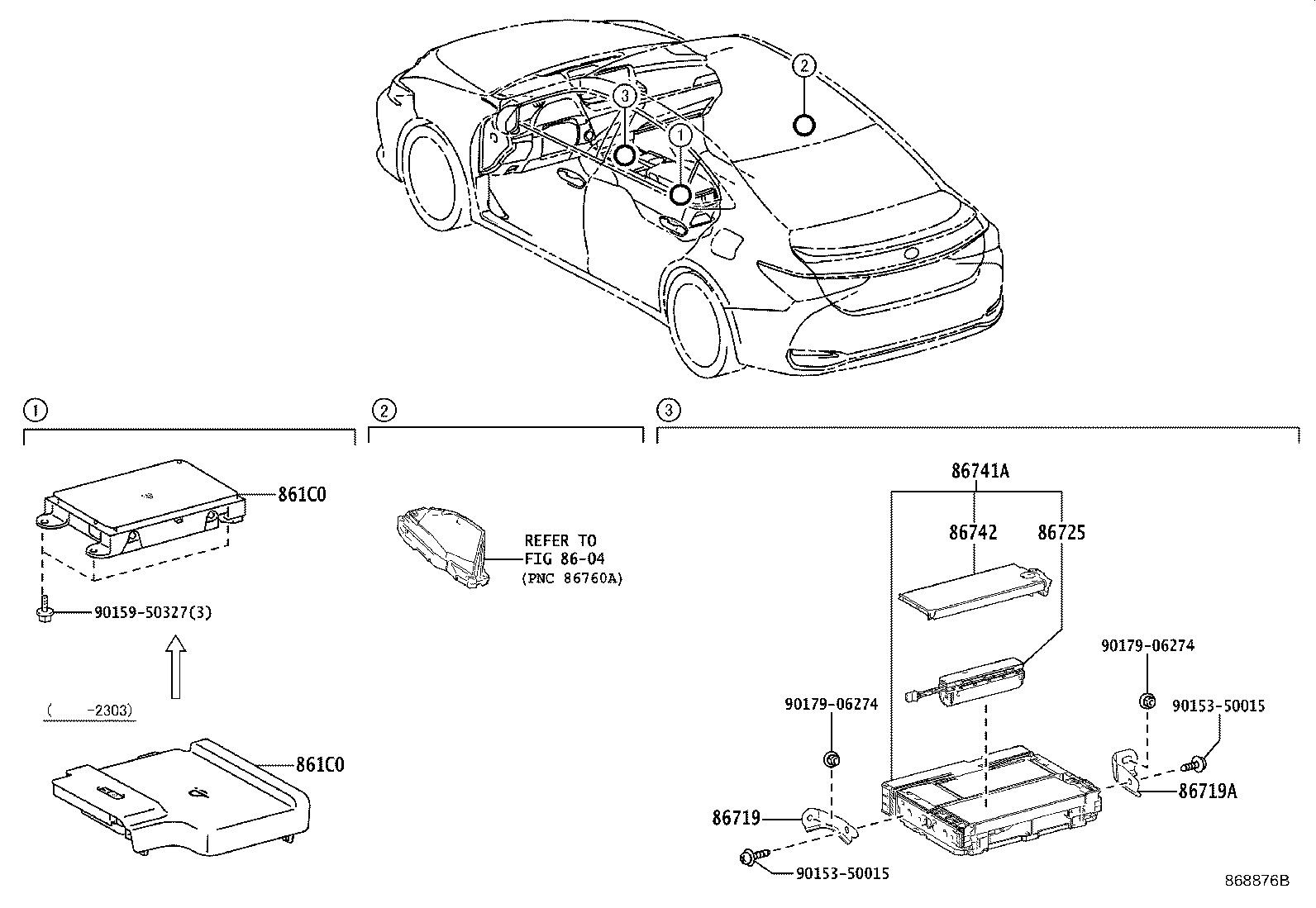 86740-33110 TRANSCEIVER, TELEMATICS product image