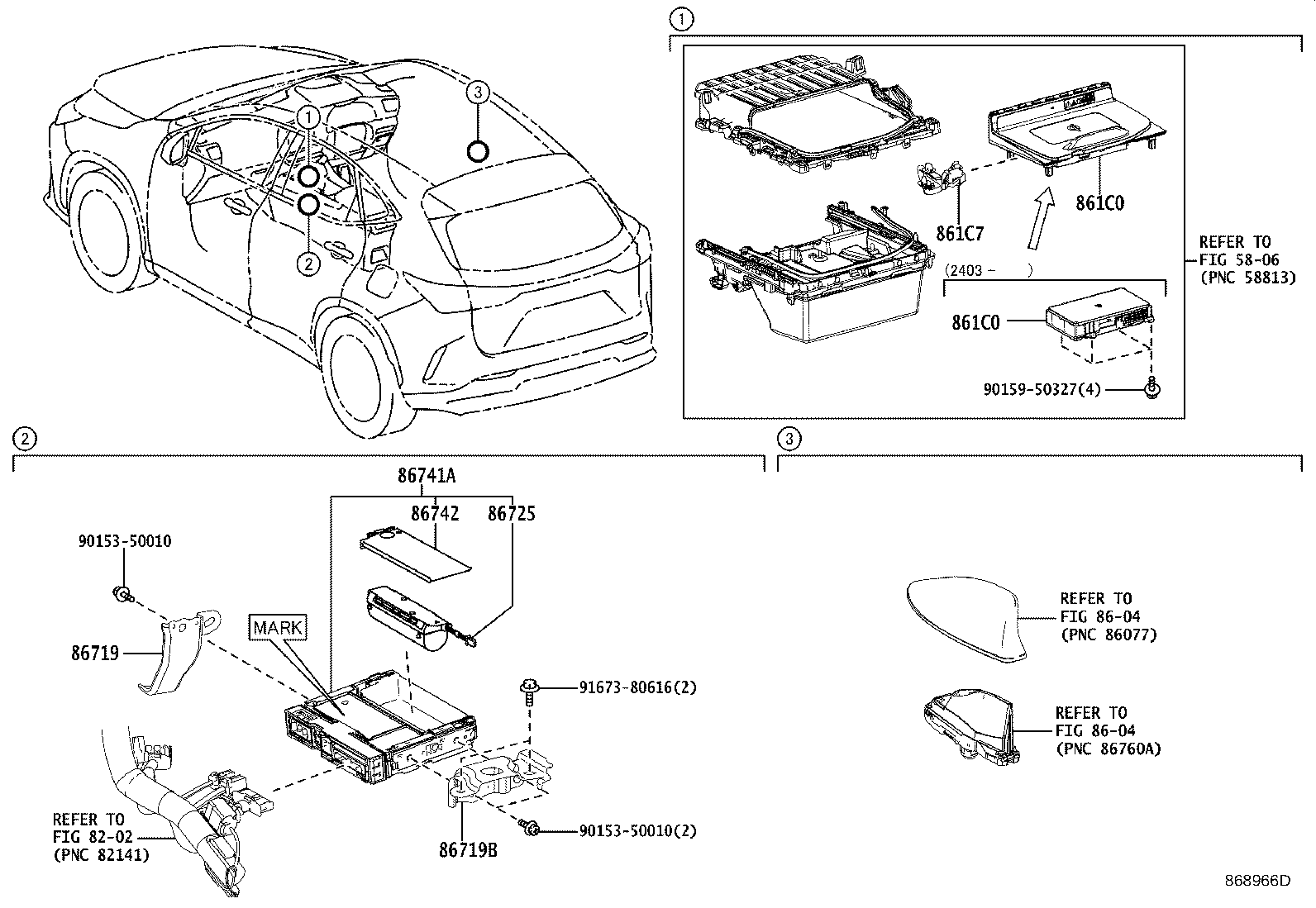 86741-78110 TRANSCEIVER, TELEMATICS product image