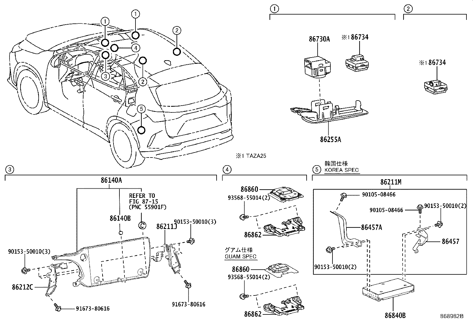 Toyota 86100-78C80 RECEIVER ASSY, RADIO & DISPLAY