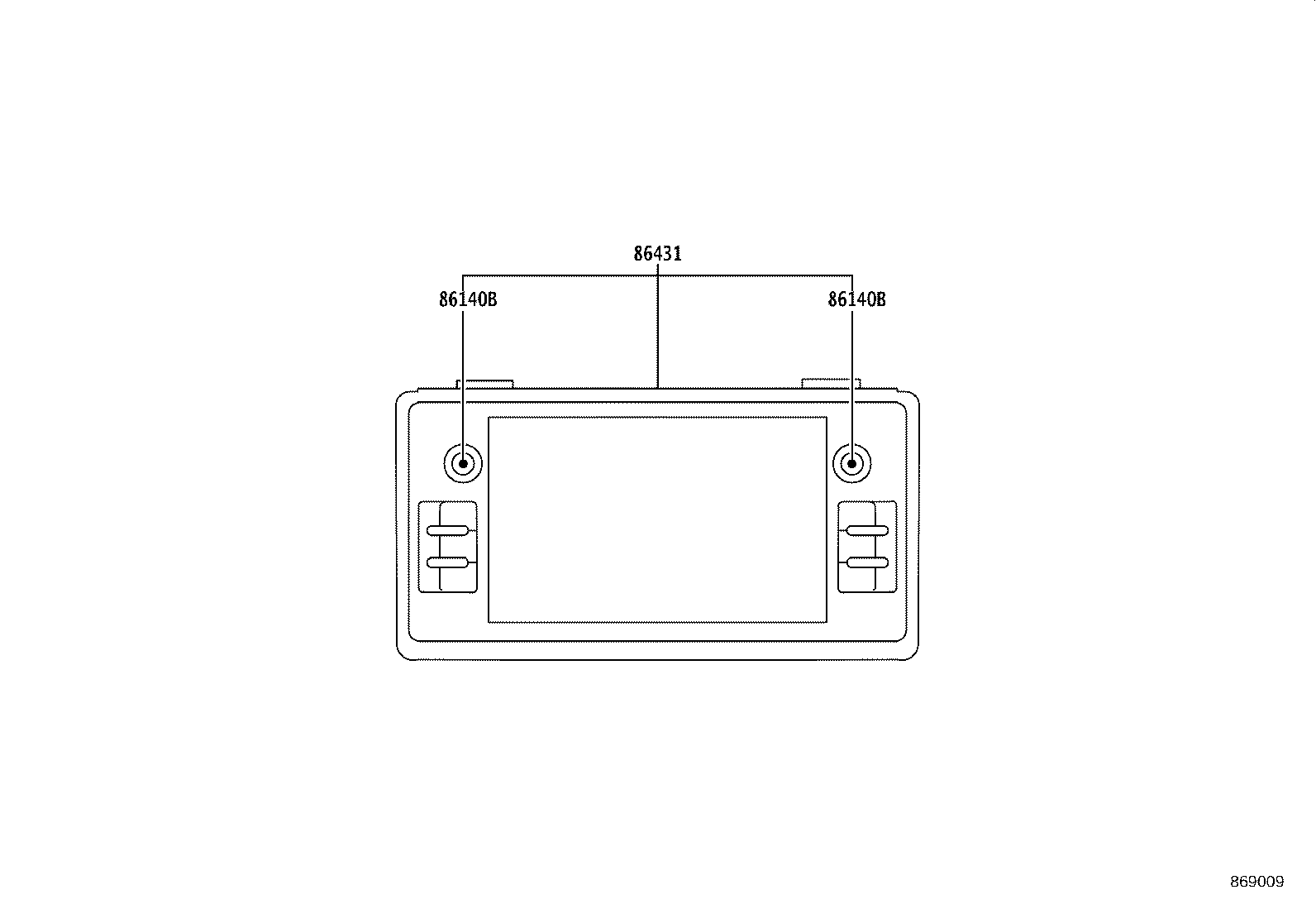 SU003-10134 ANTENNA ASSY, NAVIGATION product image