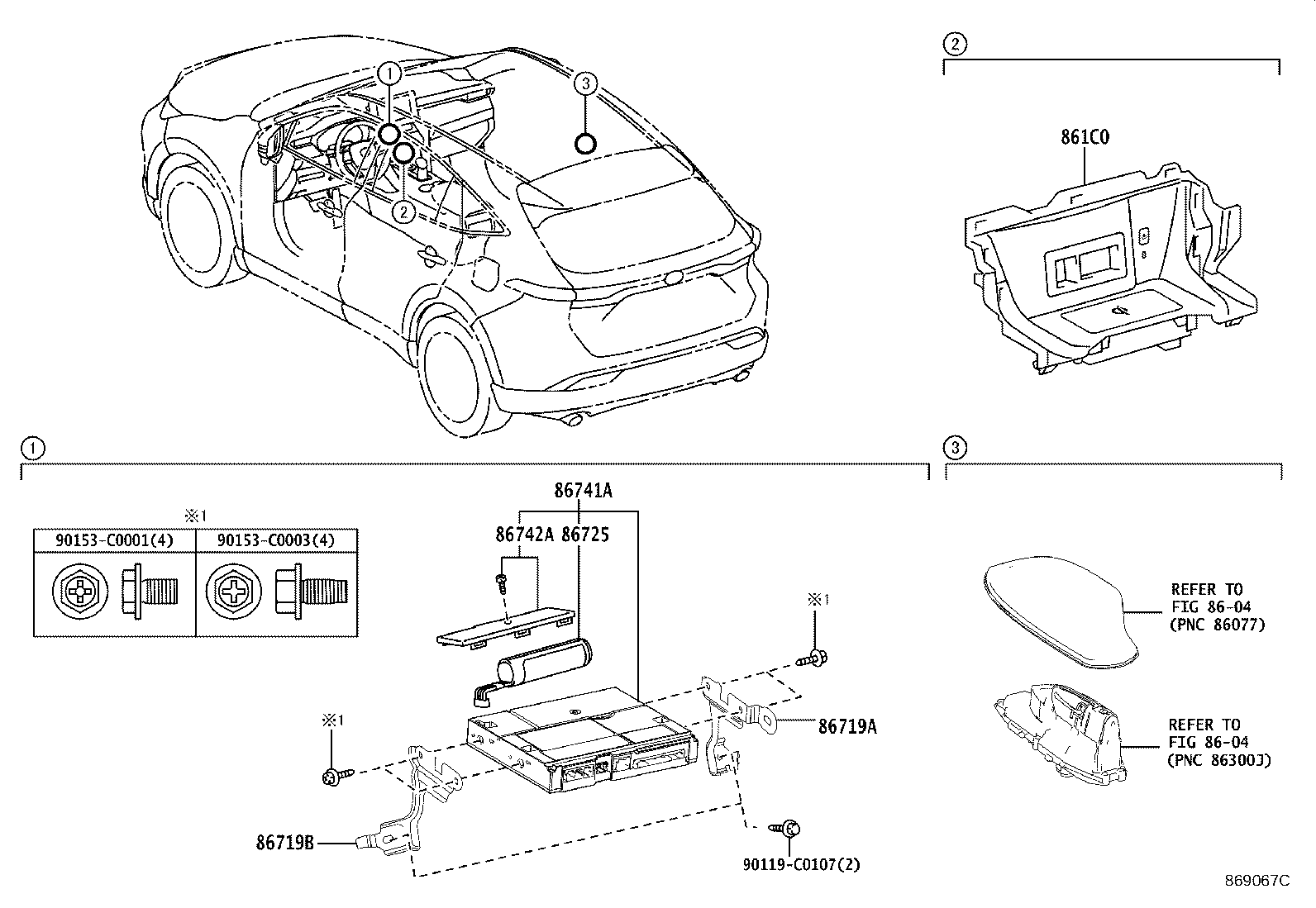 861C0-YY110 CRADLE ASSY, MOBILE WIRELESS CHARGER product image