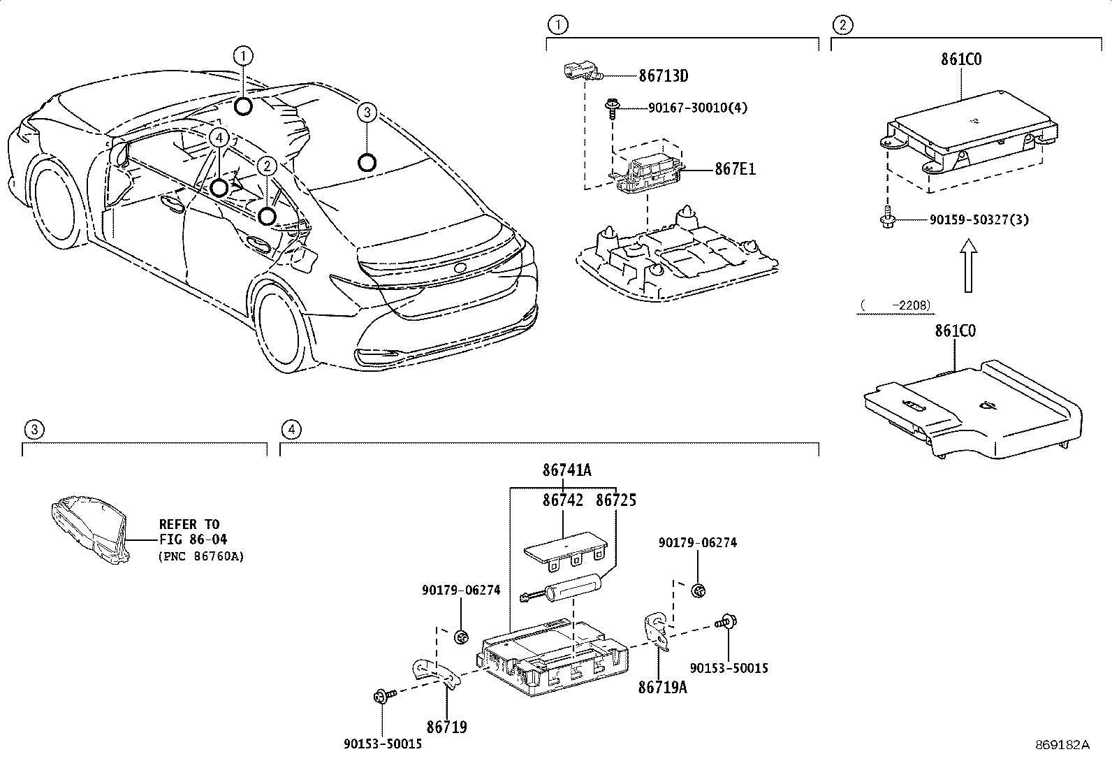 86740-33110 TRANSCEIVER, TELEMATICS product image