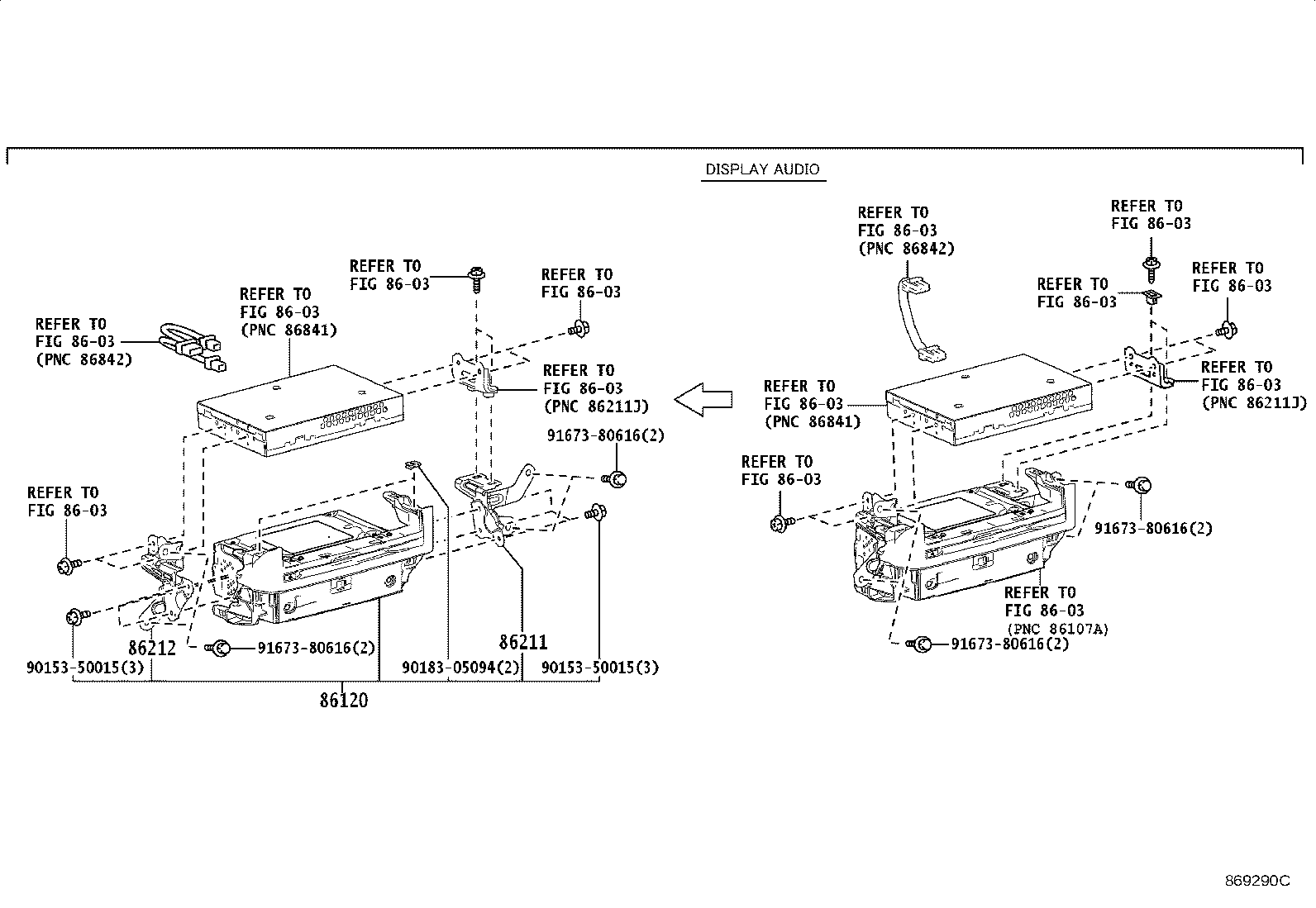 86212-33360 BRACKET, RADIO, NO.2 product image