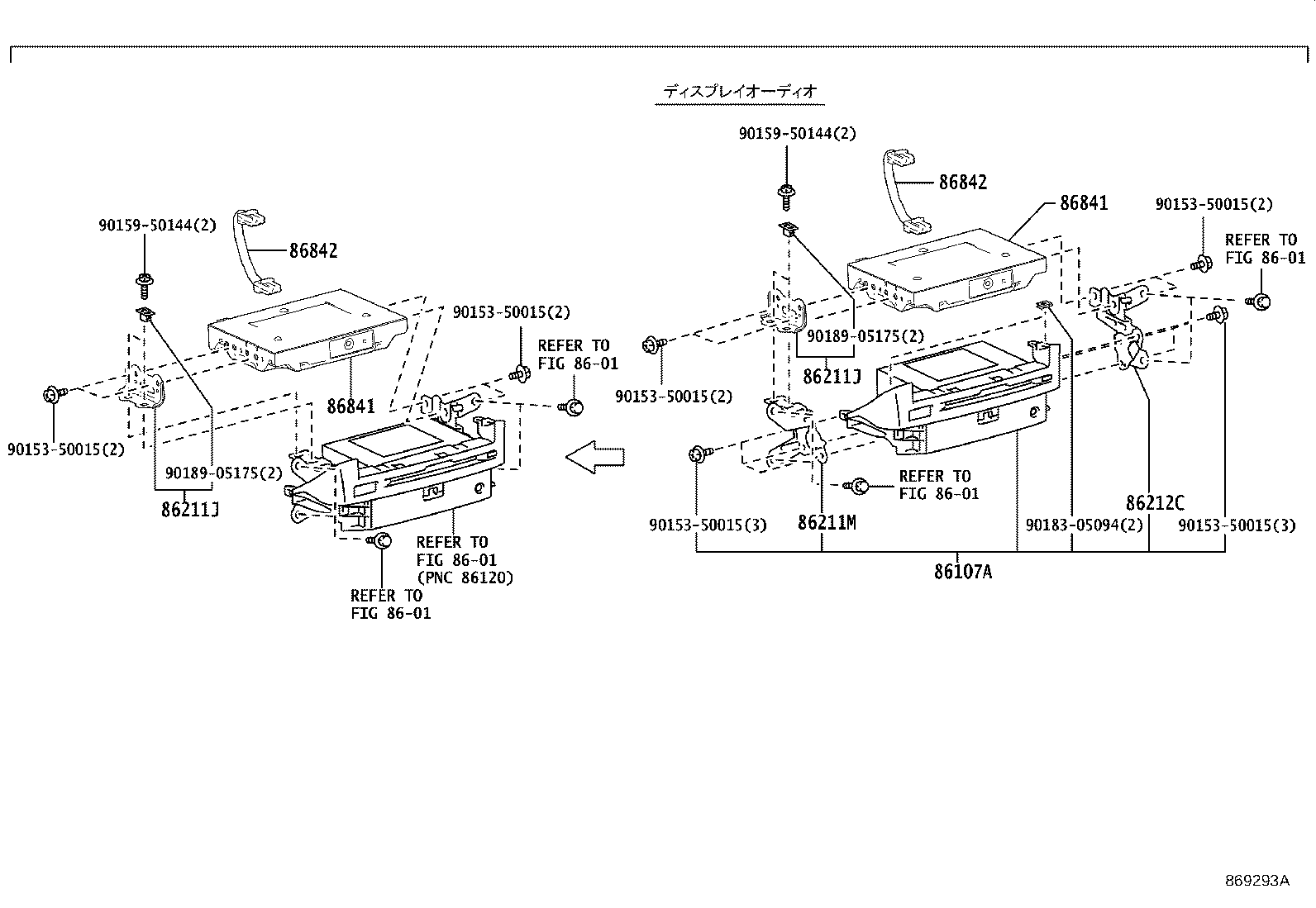 86130-33F90 RECEIVER SUB-ASSY, MULTI-MEDIA MODULE product image