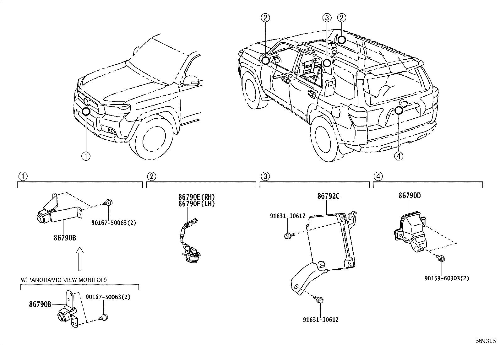 86792-35170 COMPUTER, PARKING ASSIST product image
