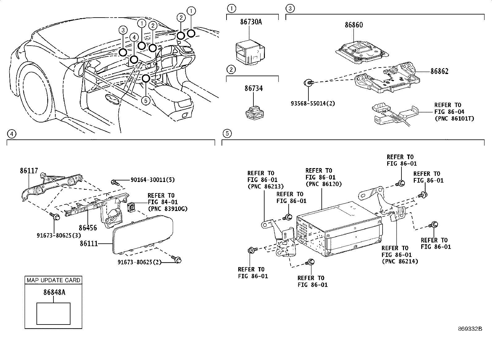 86111-50320 MULTI-DISPLAY product image