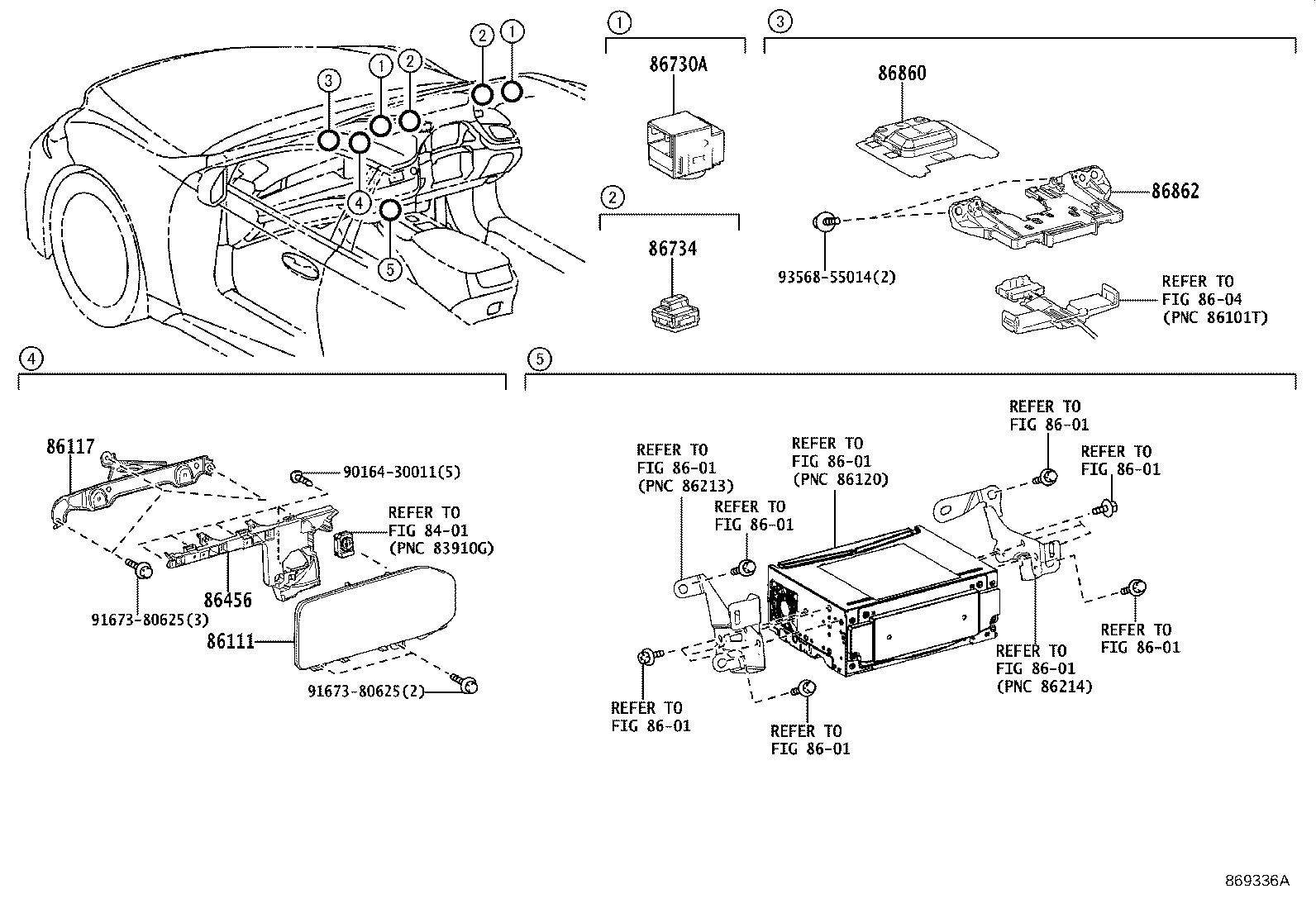 86111-50280 MULTI-DISPLAY product image
