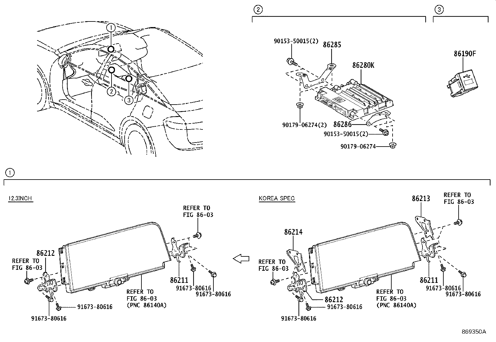 Toyota 86286-30170 BRACKET, AMPLIFIER, NO.2