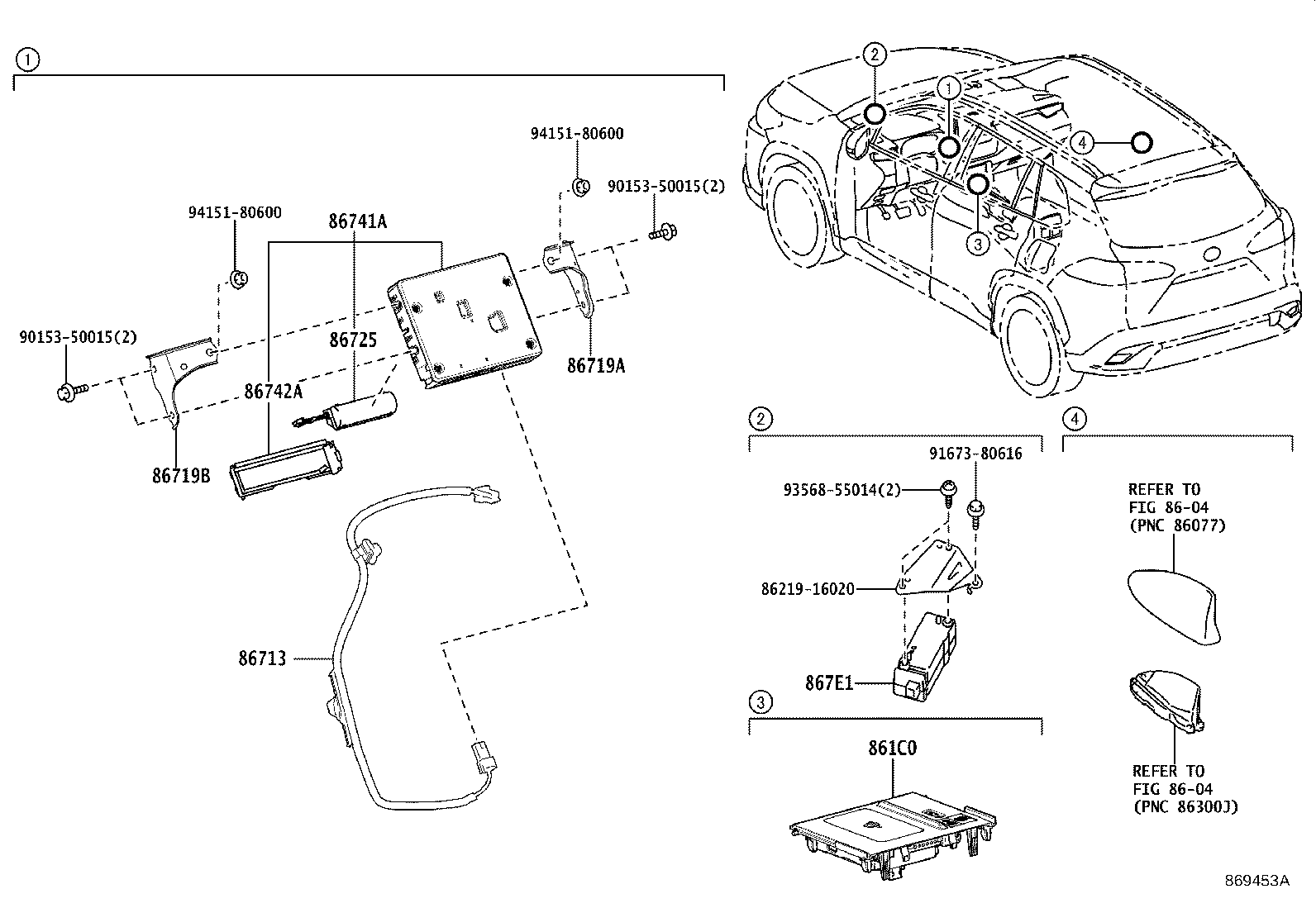 86713-16020 WIRE, TELEPHONE COMPUTER product image