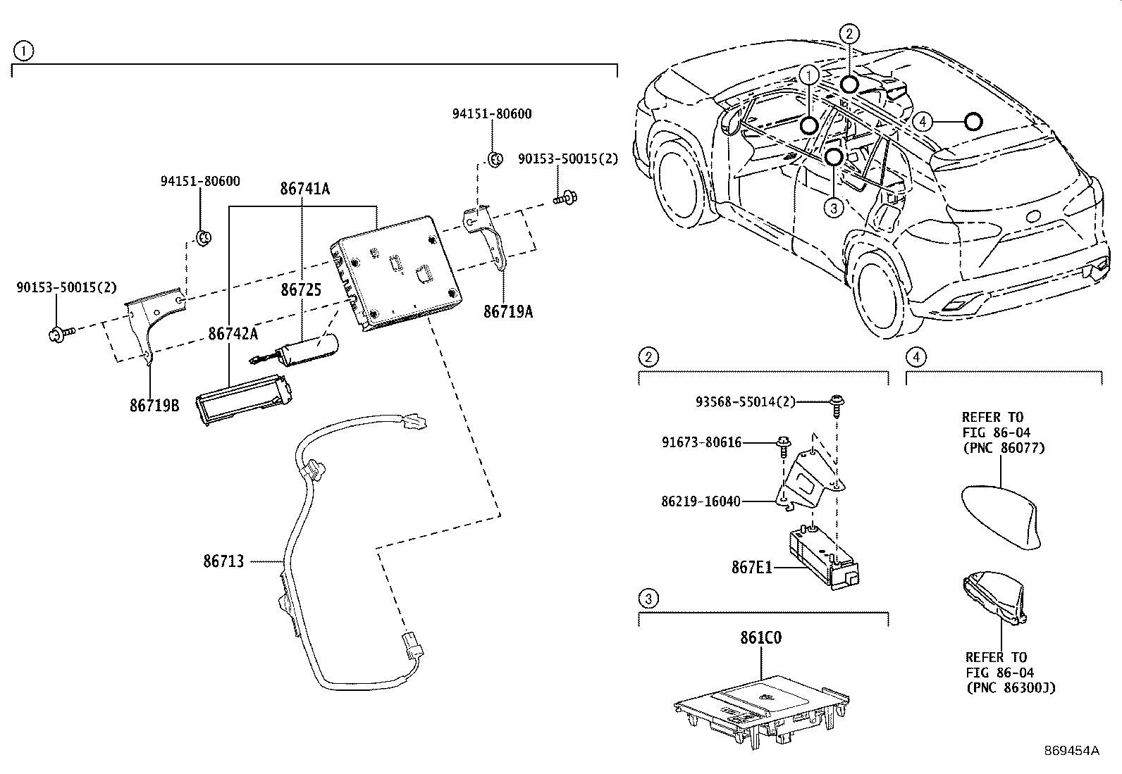 86713-16020 WIRE, TELEPHONE COMPUTER product image
