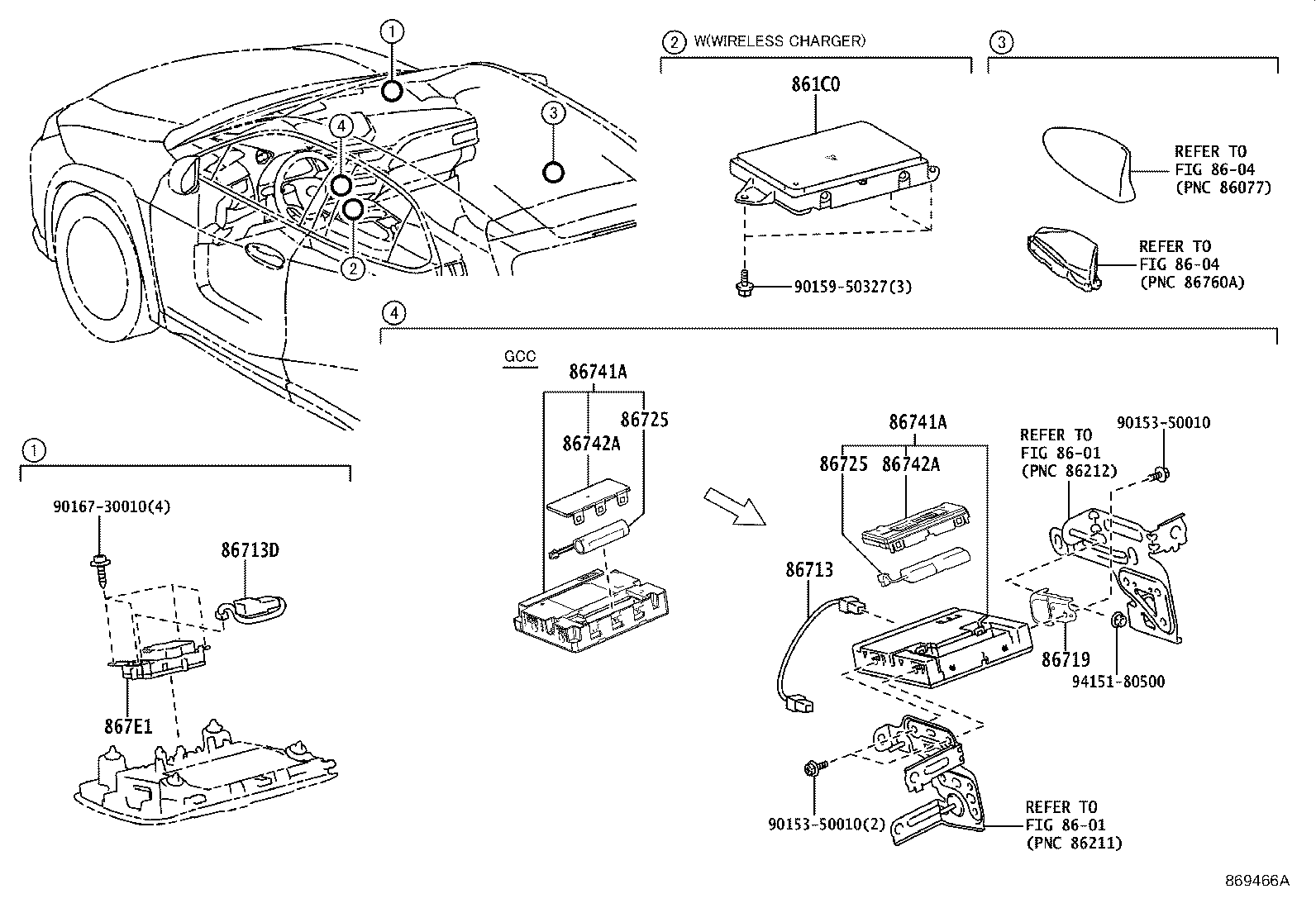 86741-76141 TRANSCEIVER, TELEMATICS product image