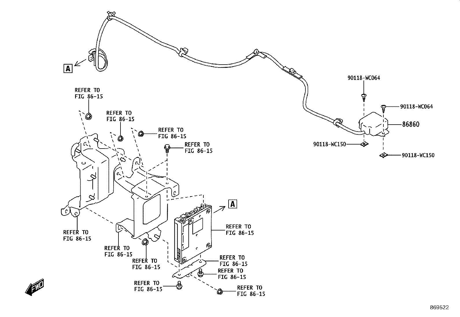 86140-WC081 RECEIVER ASSY, RADIO & DISPLAY product image