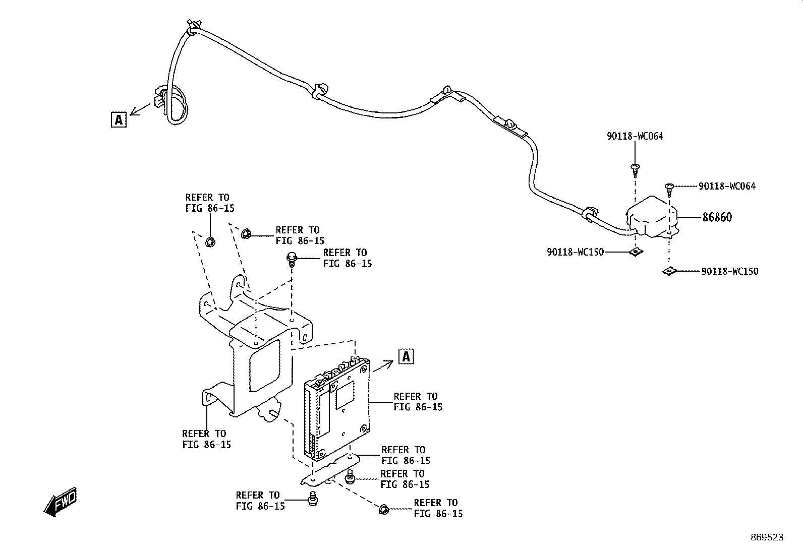 86140-WC081 RECEIVER ASSY, RADIO & DISPLAY product image