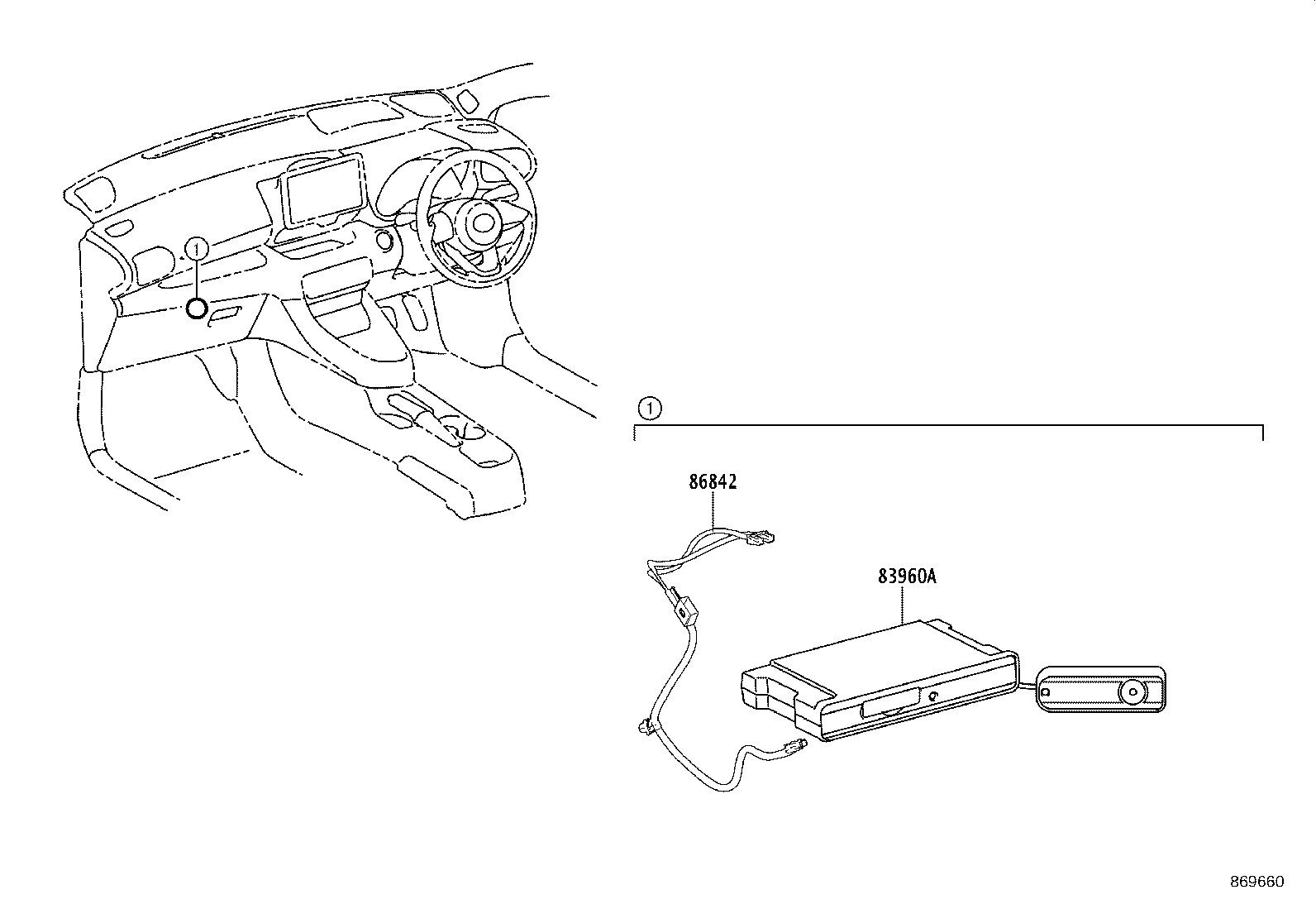 86140-12E34 RECEIVER ASSY, RADIO & DISPLAY product image