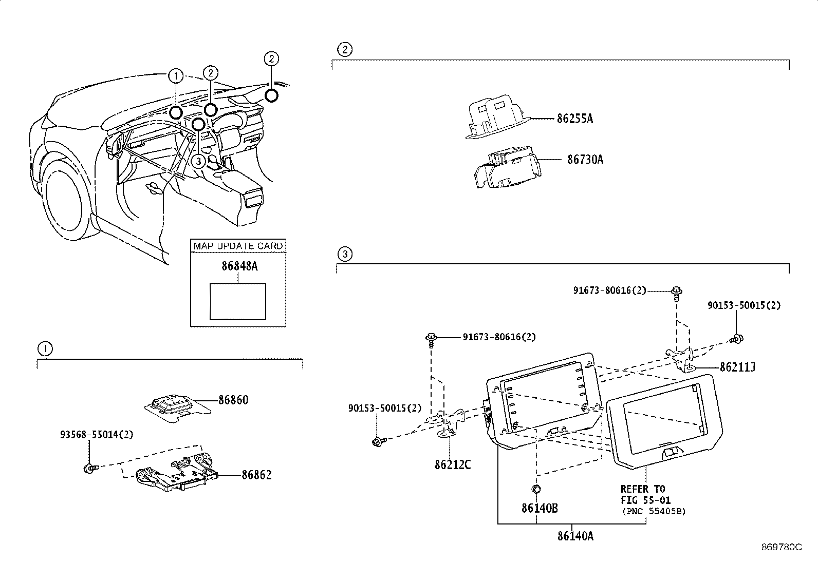 86211-48270 BRACKET, RADIO RECEIVER, NO.1 product image