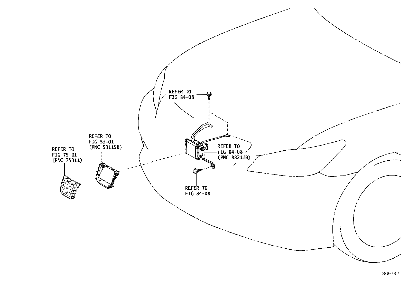 86466-30050 COVER, FORWARD RECOGNITION, NO.1 product image
