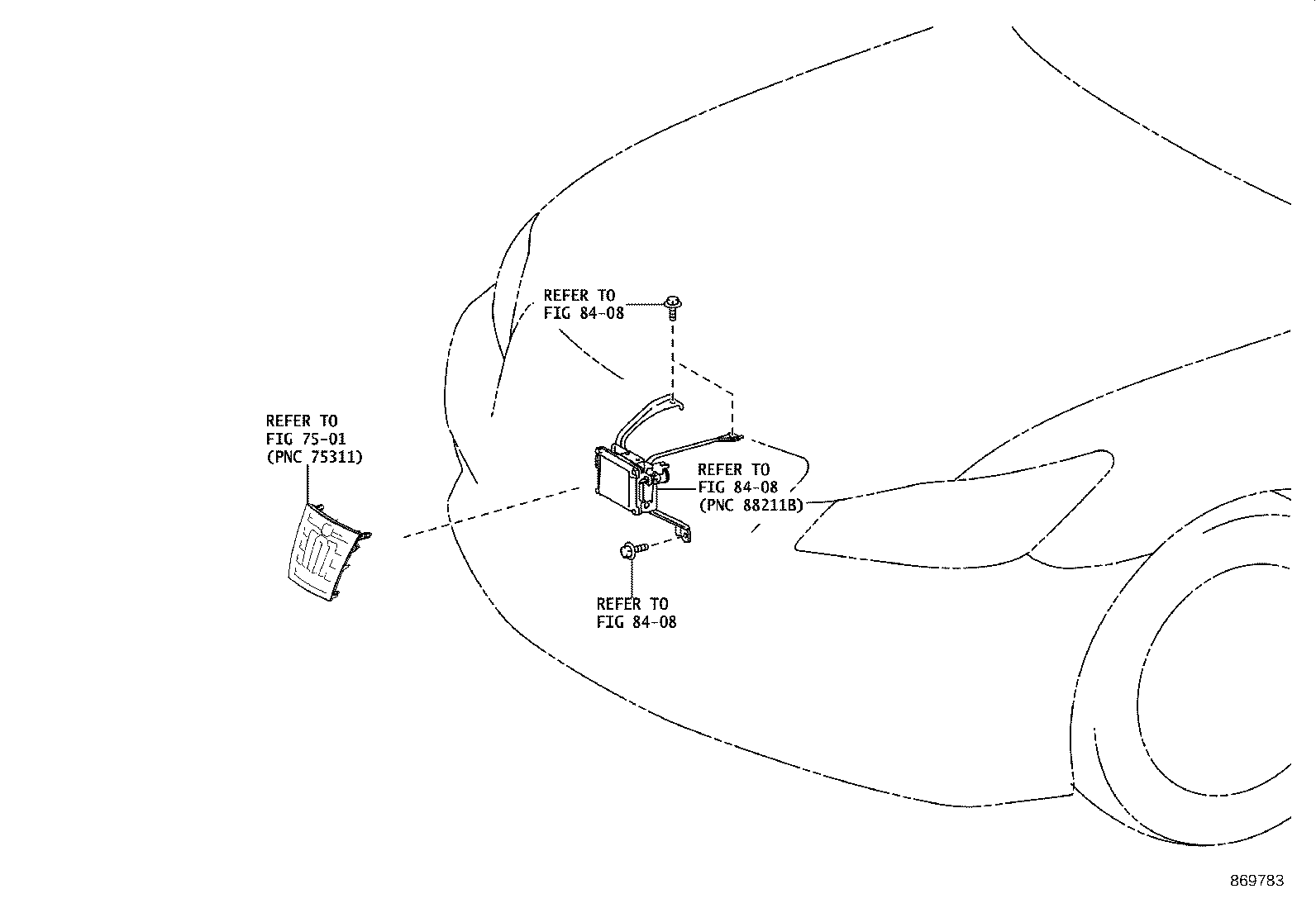 86466-30050 COVER, FORWARD RECOGNITION, NO.1 product image