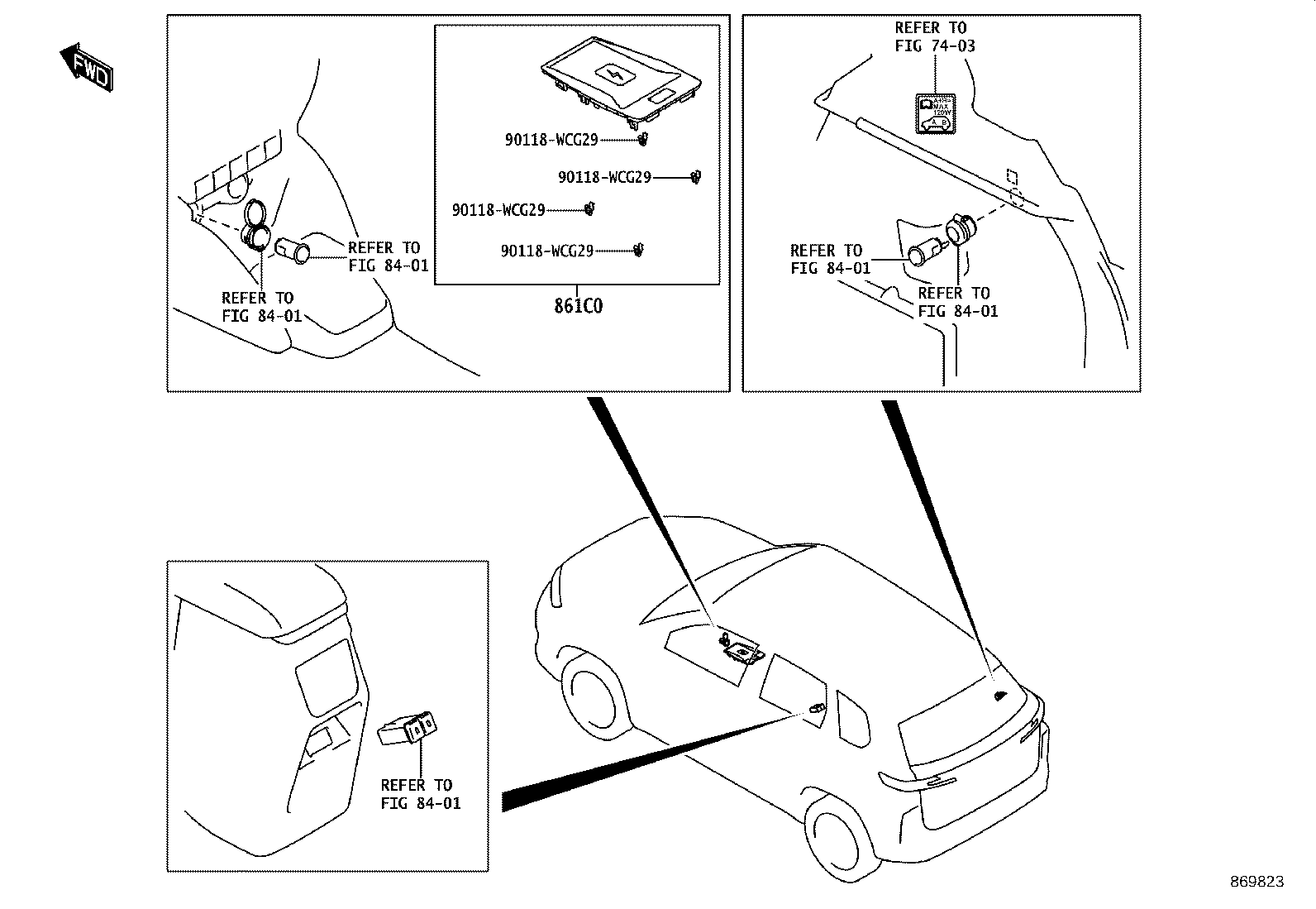 86741-WC018 TRANSCEIVER, TELEMATICS product image