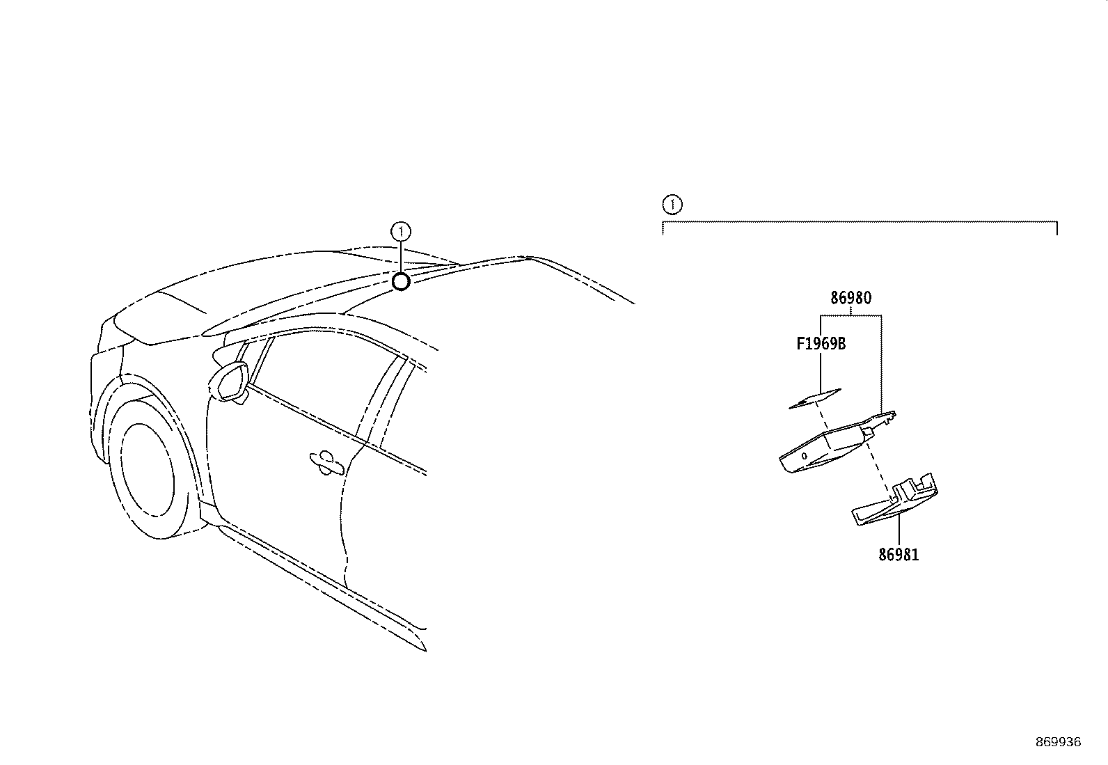 86980-YY050 COMPUTER ASSY, TOLL COLLECTION product image