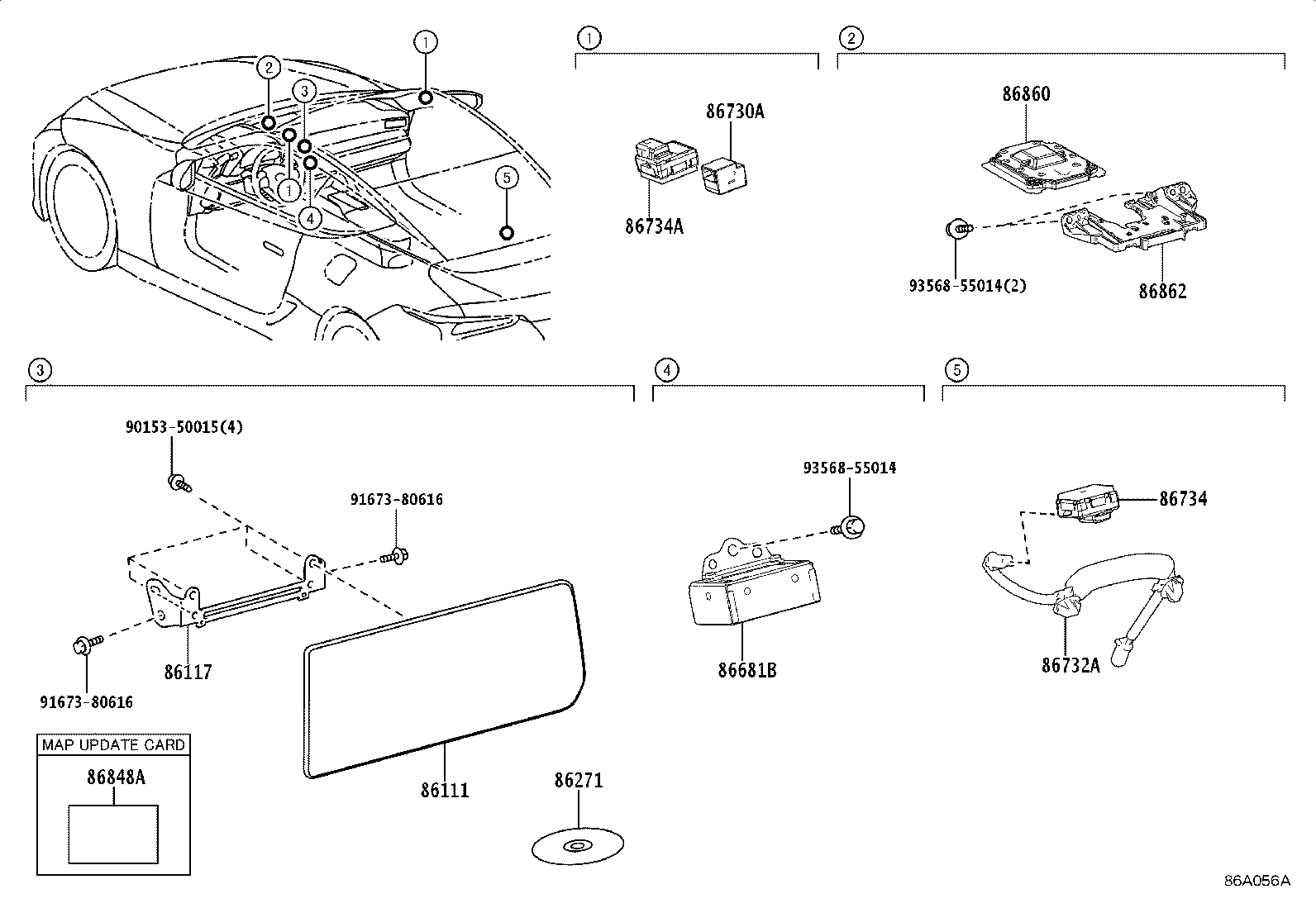 86110-11201 MULTI-DISPLAY product image