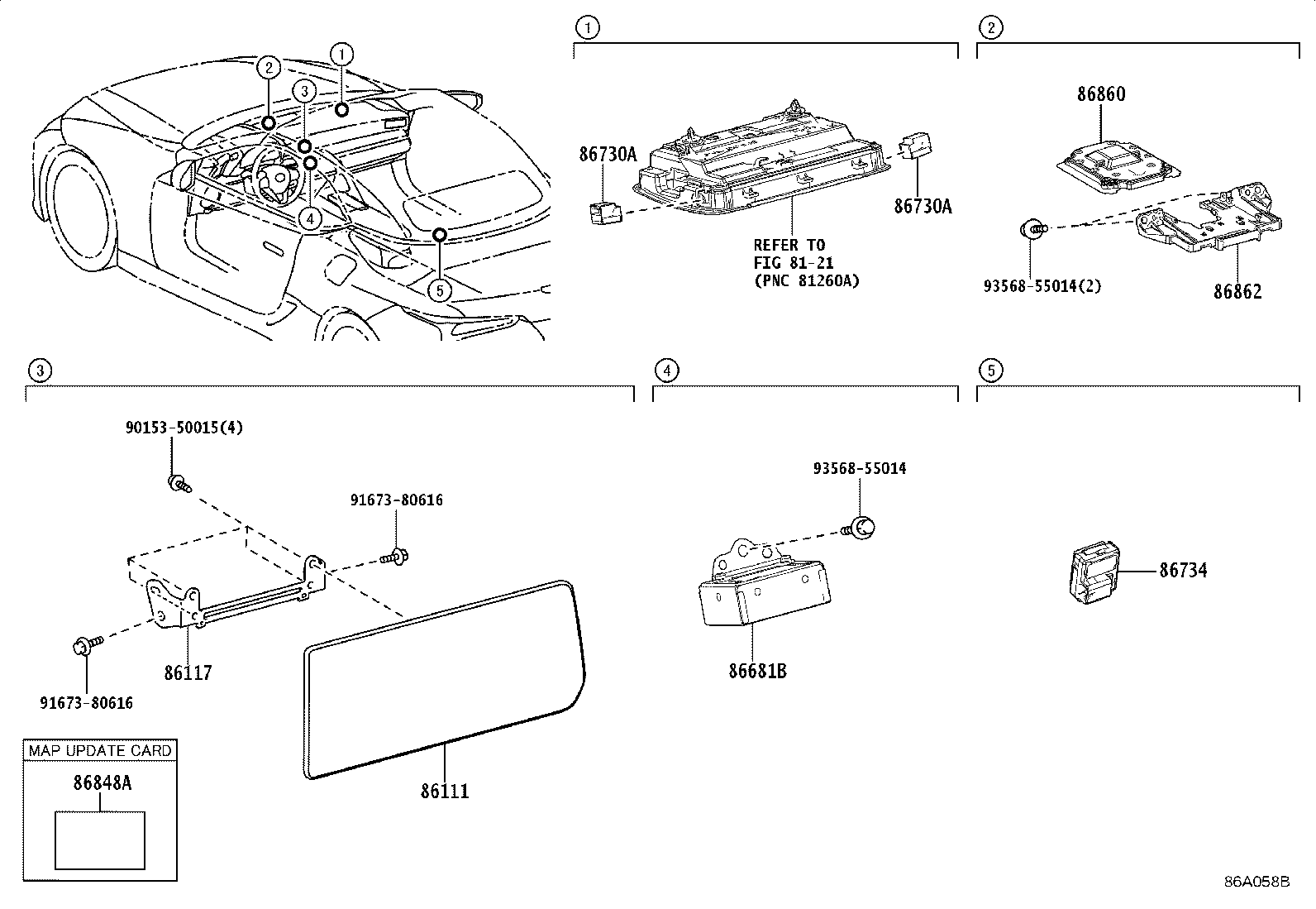 86110-11201 MULTI-DISPLAY product image